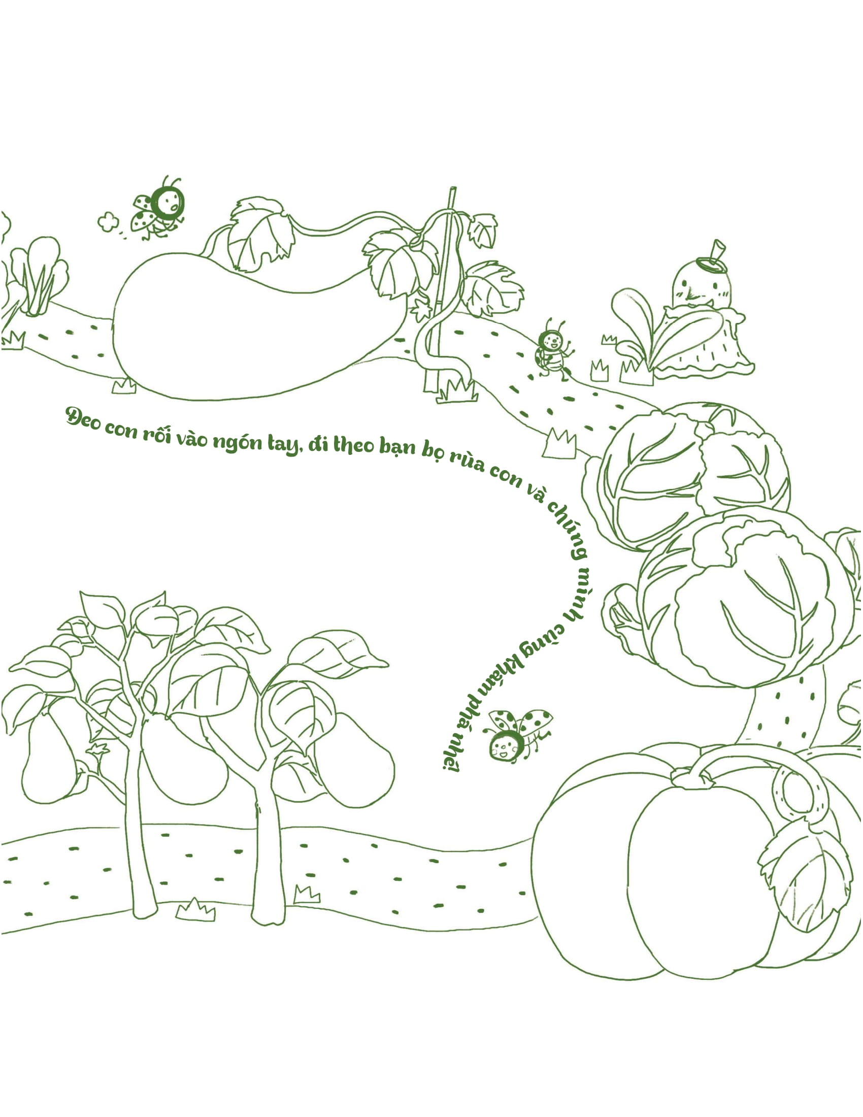 những ngón tay bận rộn - trong vườn rau - Ảnh 6