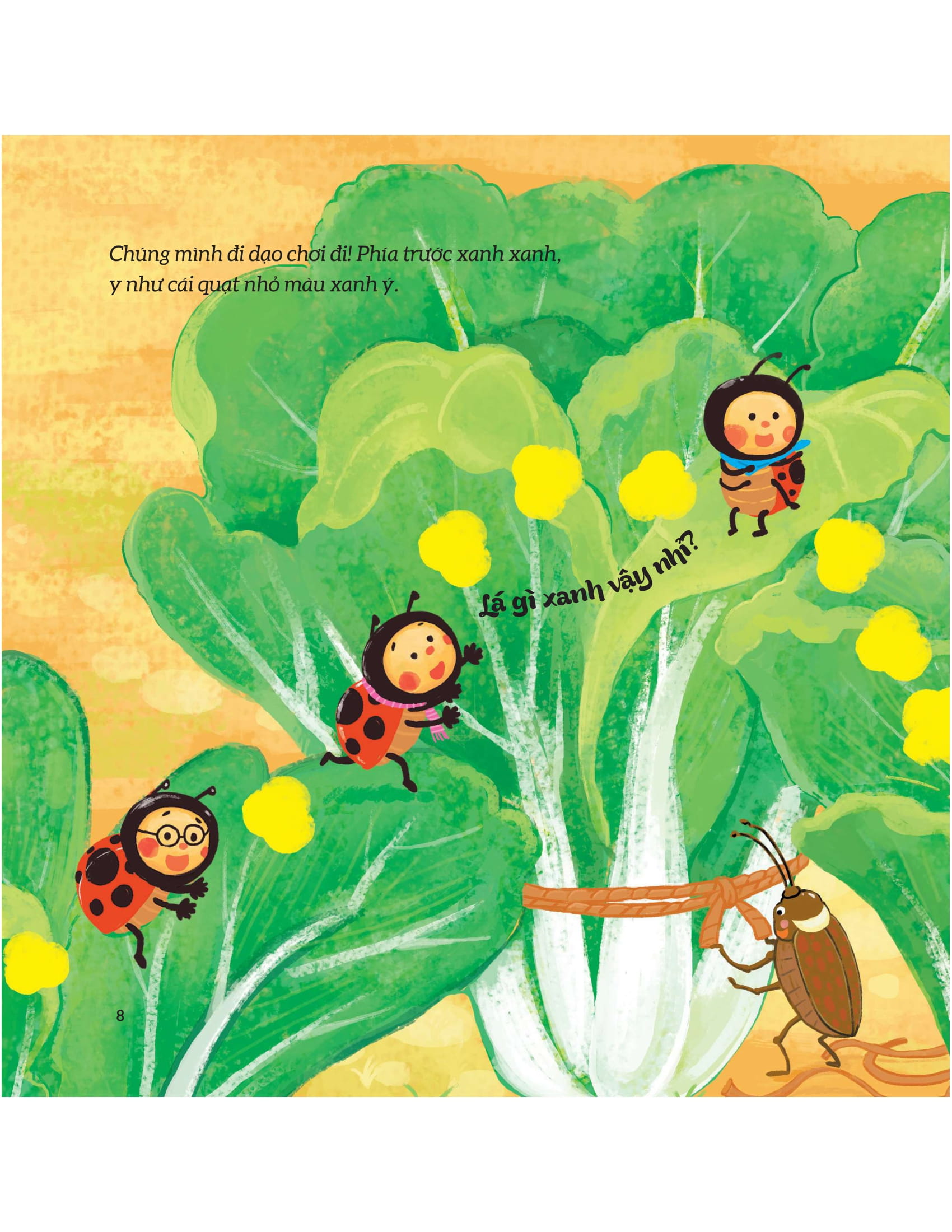 những ngón tay bận rộn - trong vườn rau - Ảnh 9