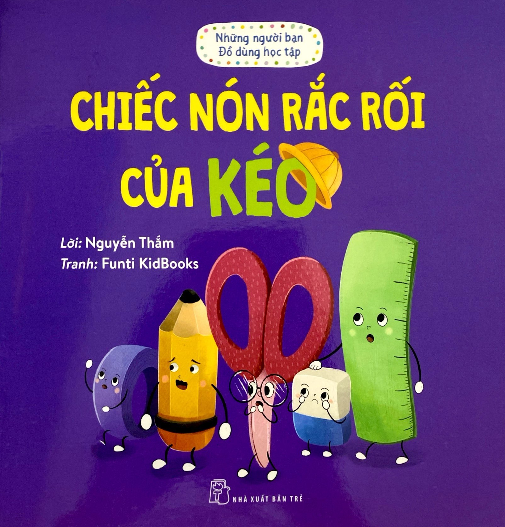 những người bạn đồ dùng học tập - chiếc nón rắc rối của kéo - Ảnh 2