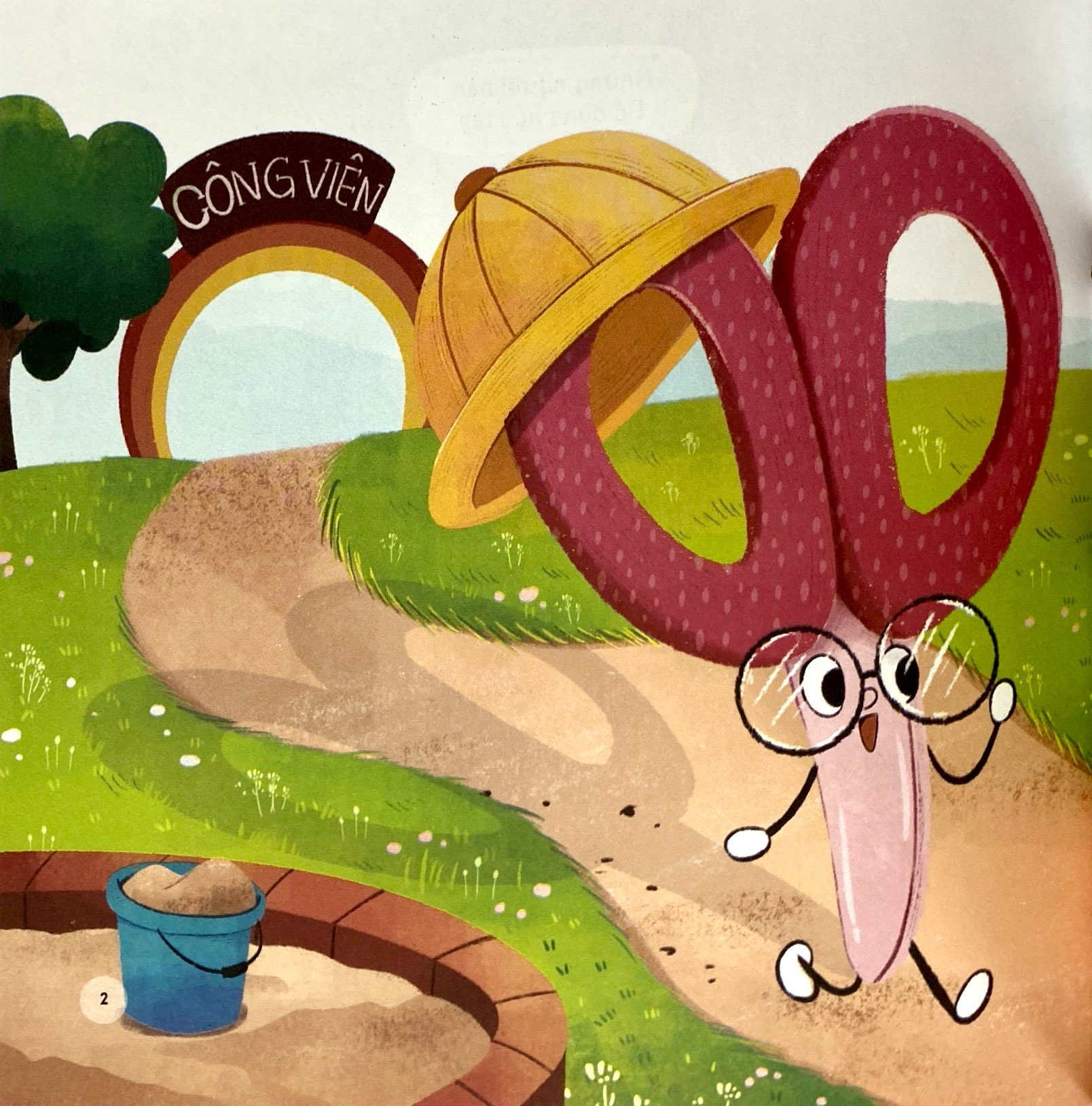 những người bạn đồ dùng học tập - chiếc nón rắc rối của kéo - Ảnh 3