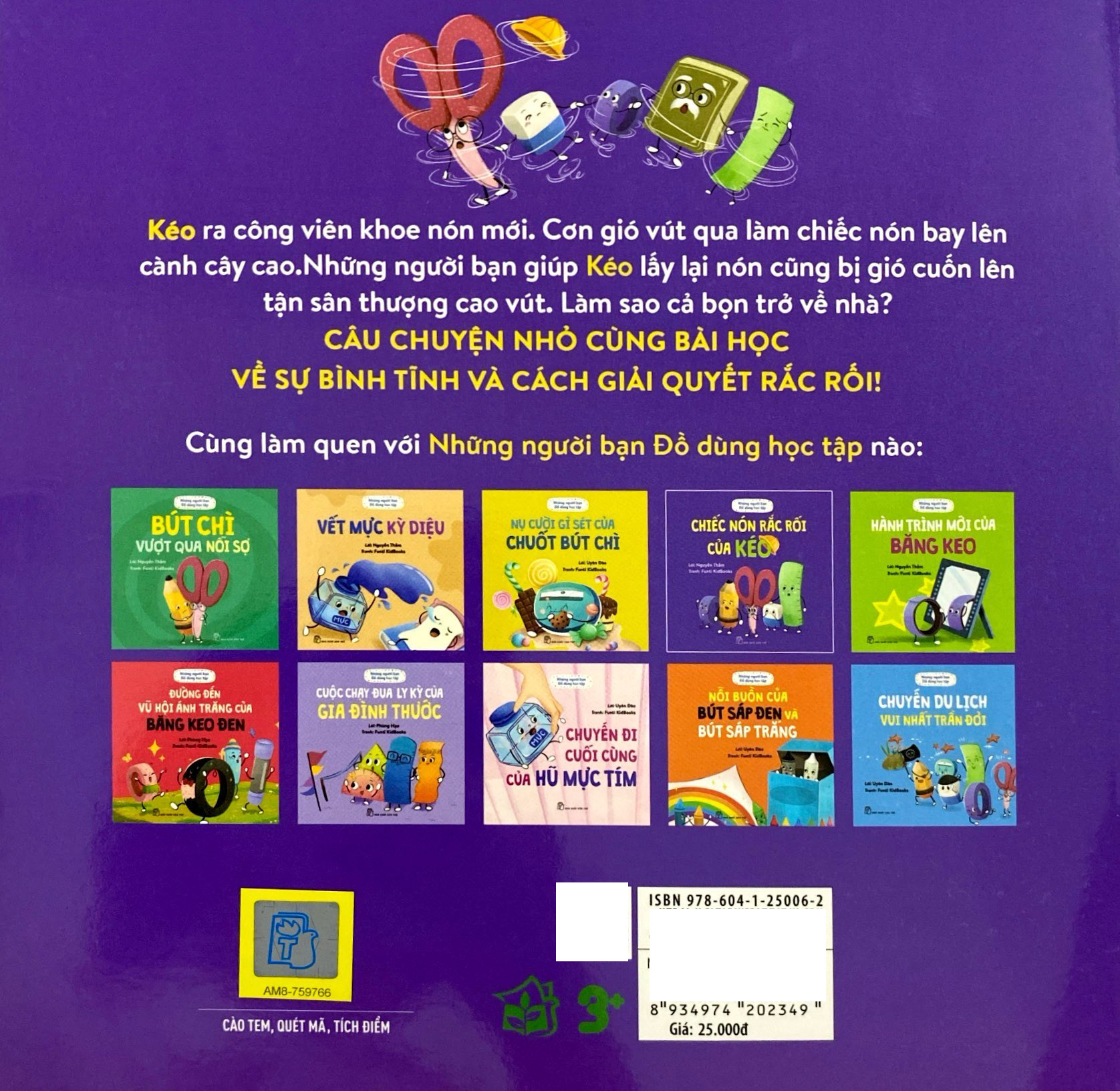 những người bạn đồ dùng học tập - chiếc nón rắc rối của kéo - Ảnh 6