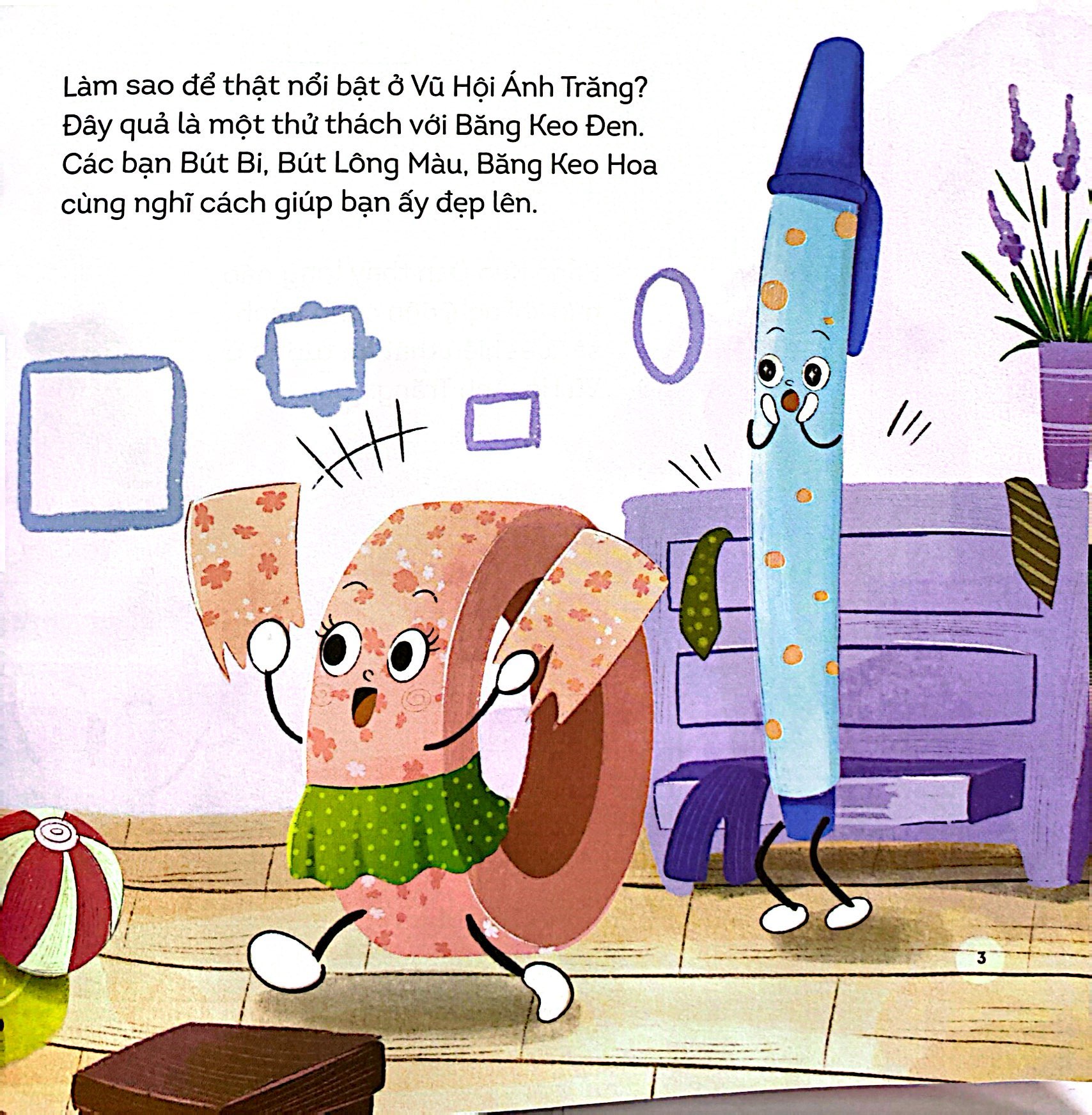 những người bạn đồ dùng học tập - đường đến vũ hội ánh trăng của băng keo đen - Ảnh 4