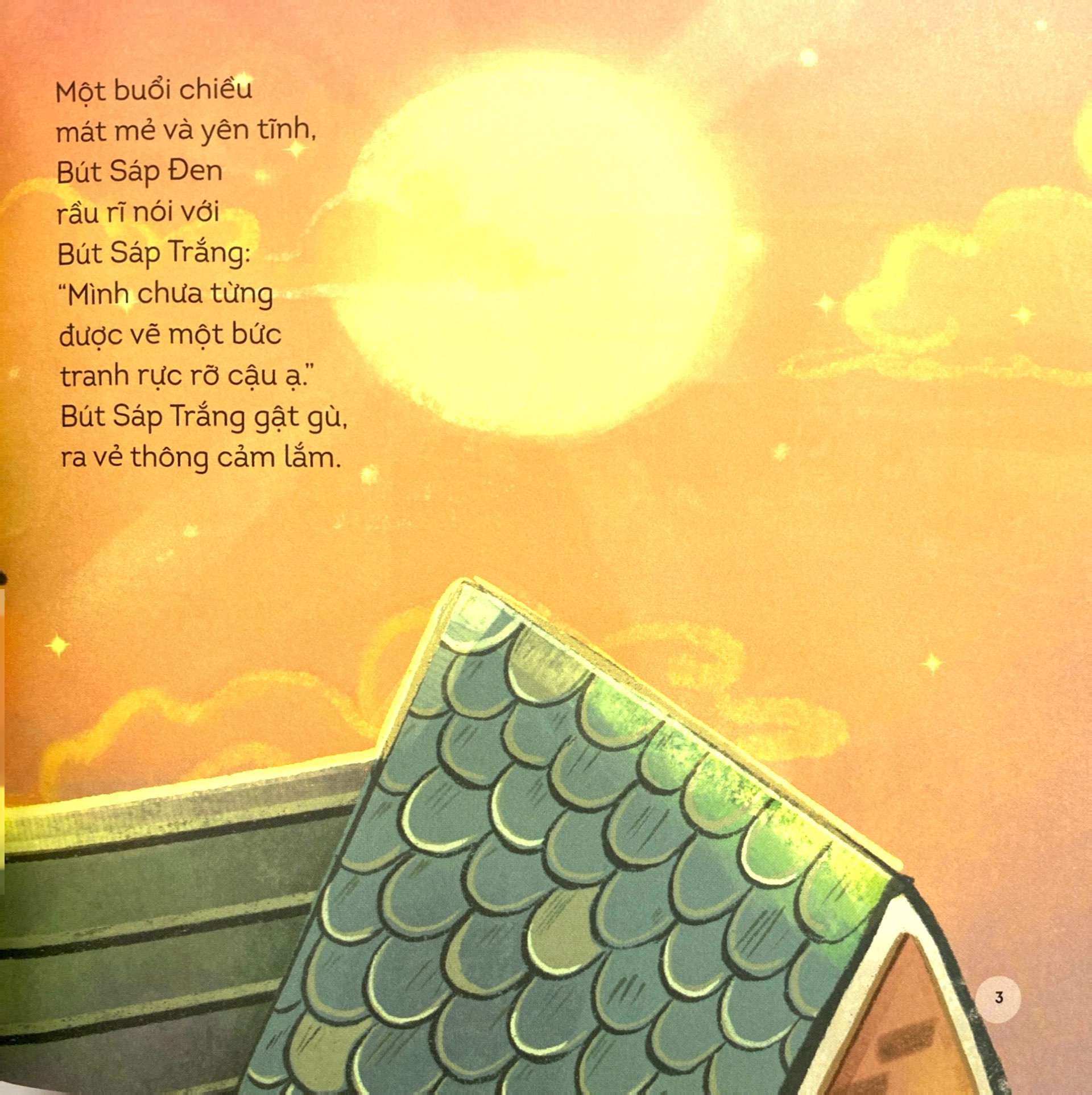 những người bạn đồ dùng học tập - nỗi buồn của bút sáp đen và bút sáp trắng - Ảnh 4