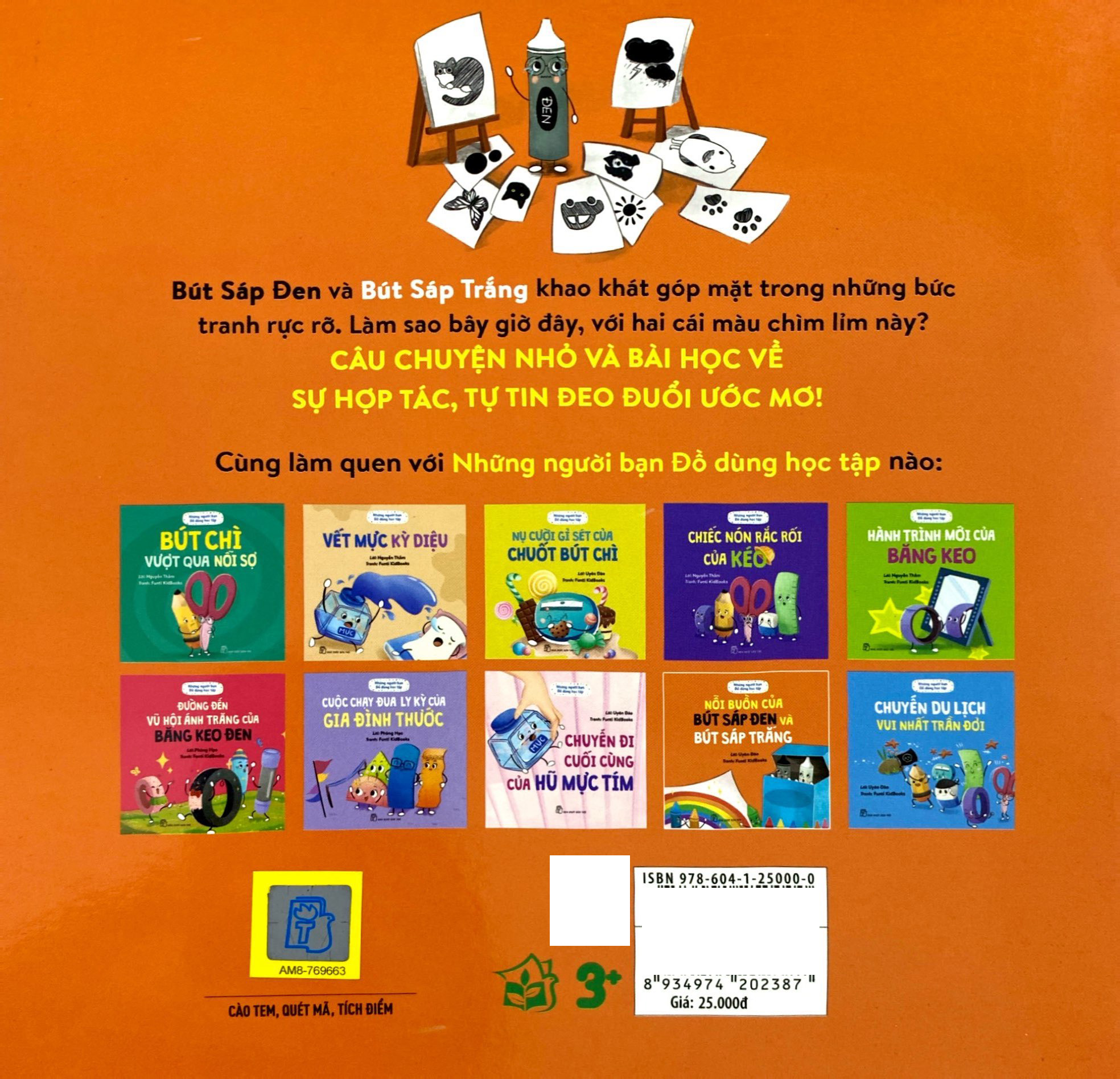 những người bạn đồ dùng học tập - nỗi buồn của bút sáp đen và bút sáp trắng - Ảnh 6