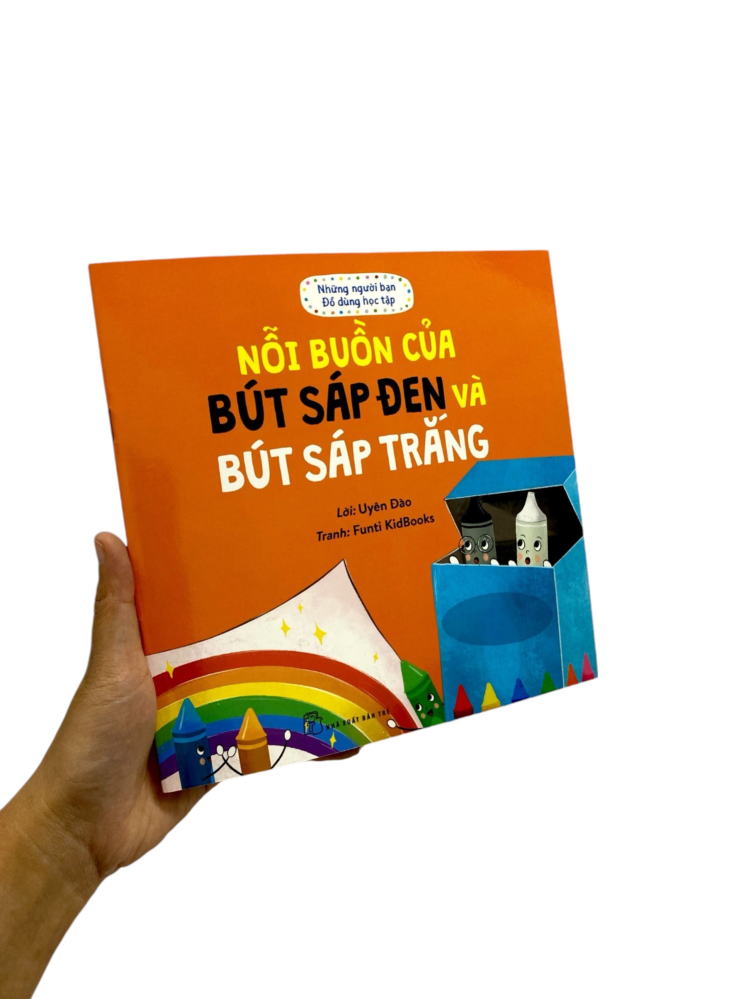 những người bạn đồ dùng học tập - nỗi buồn của bút sáp đen và bút sáp trắng - Ảnh 7