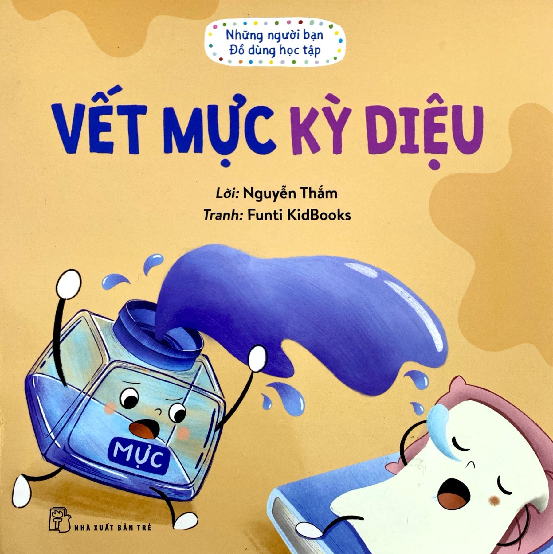 những người bạn đồ dùng học tập - vết mực kỳ diệu - Ảnh 2