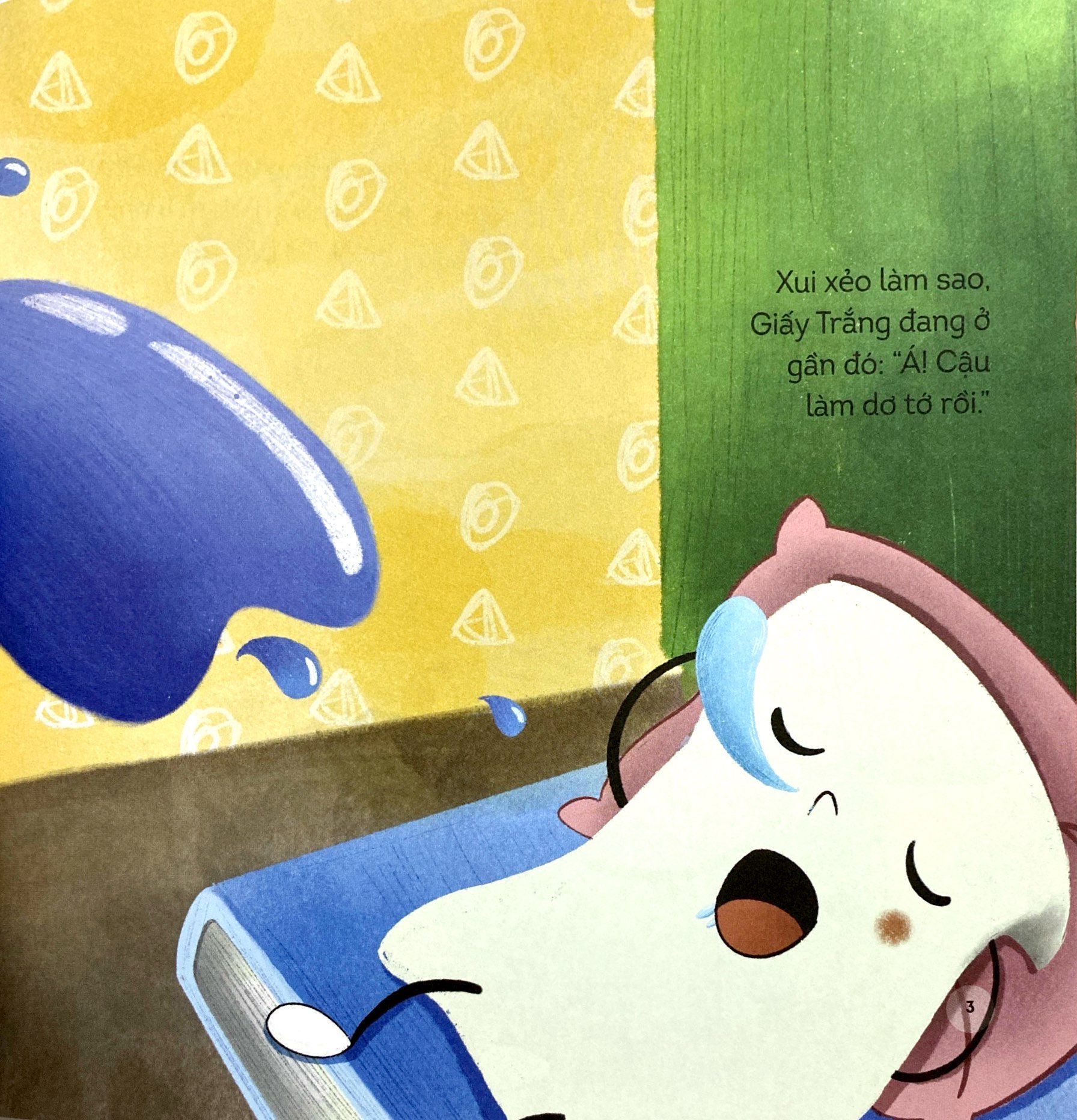 những người bạn đồ dùng học tập - vết mực kỳ diệu - Ảnh 4