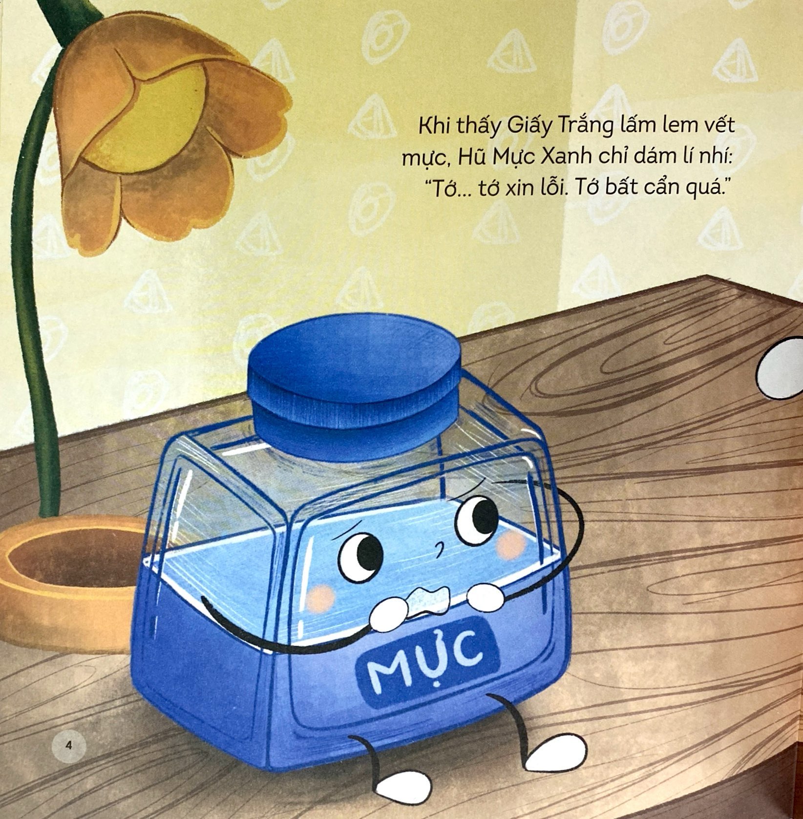 những người bạn đồ dùng học tập - vết mực kỳ diệu - Ảnh 5