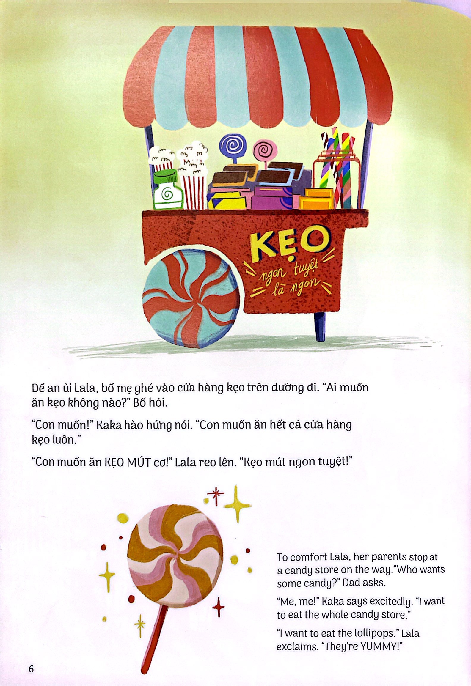 những người bạn kì diệu - chú sư tử kẹo mút - tầm quan trọng của việc xử lí nỗi sợ - the lollylion - the importance of handling fear - Ảnh 6