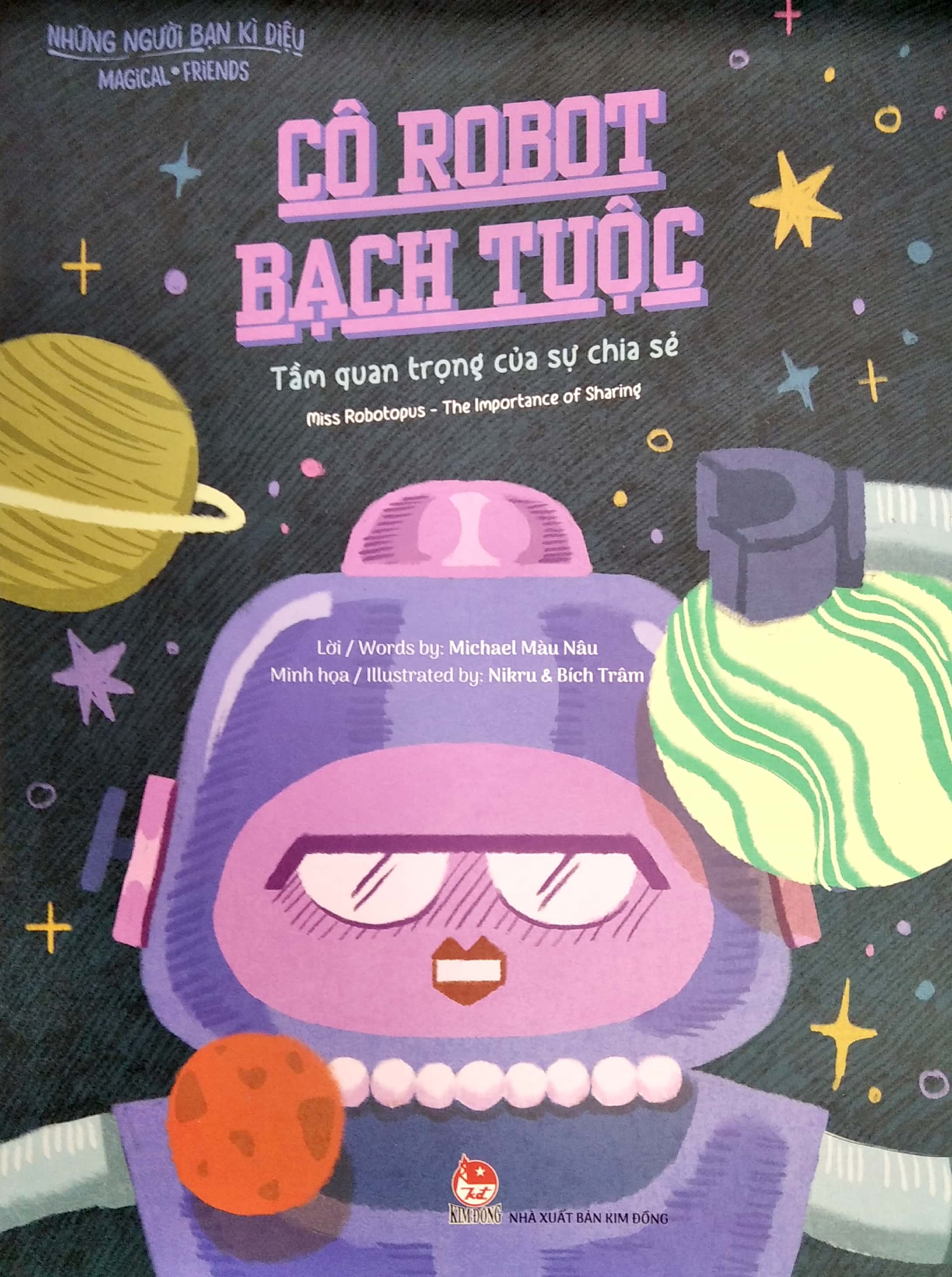 những người bạn kì diệu - cô robot bạch tuộc - tầm quan trọng của sự chia sẻ - miss robotopus - the importance of sharing - Ảnh 3