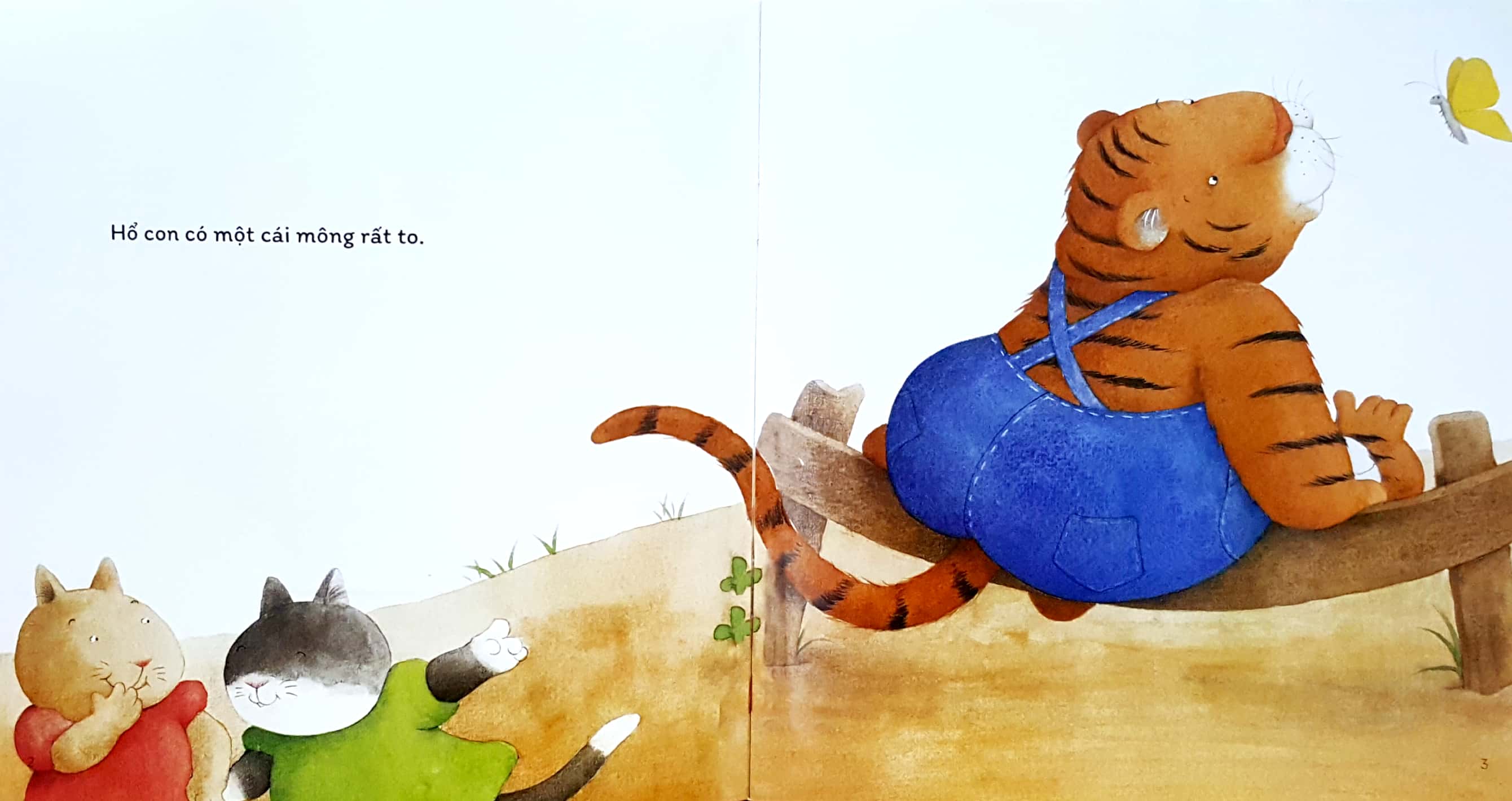 những người bạn ngộ nghĩnh - hổ con mông to - Ảnh 2