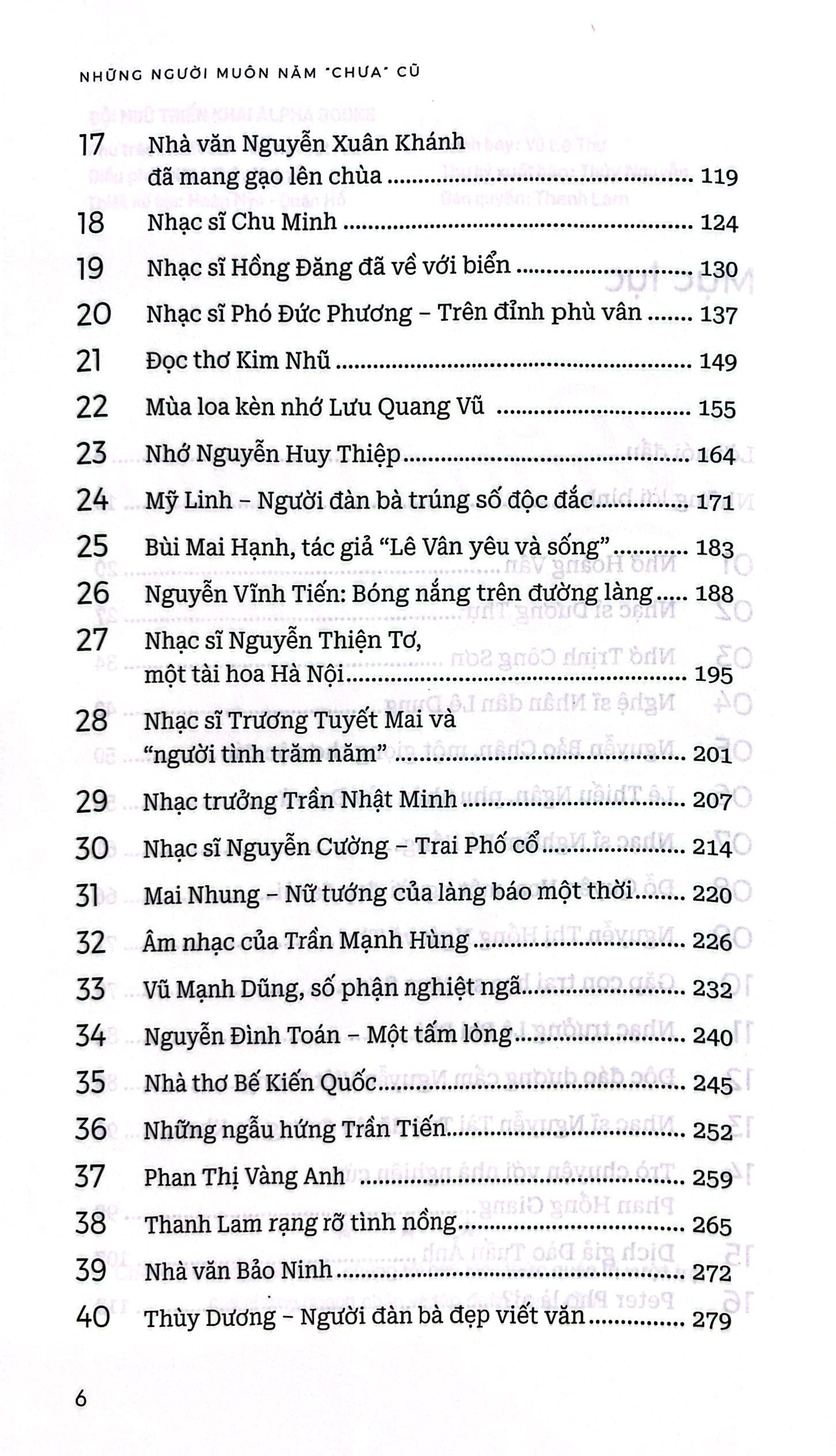 những người muôn năm “chưa” cũ - Ảnh 8