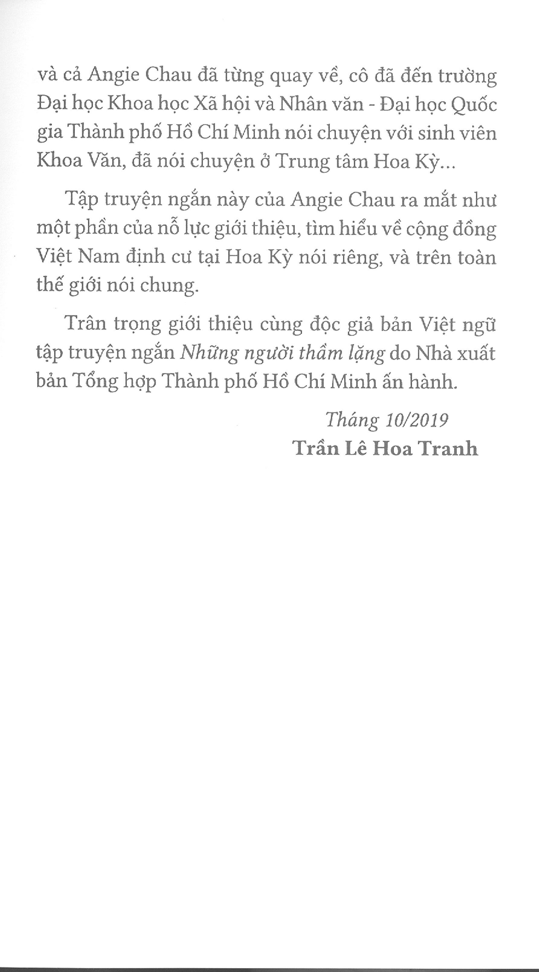 những người thầm lặng - quiet as they come - Ảnh 9