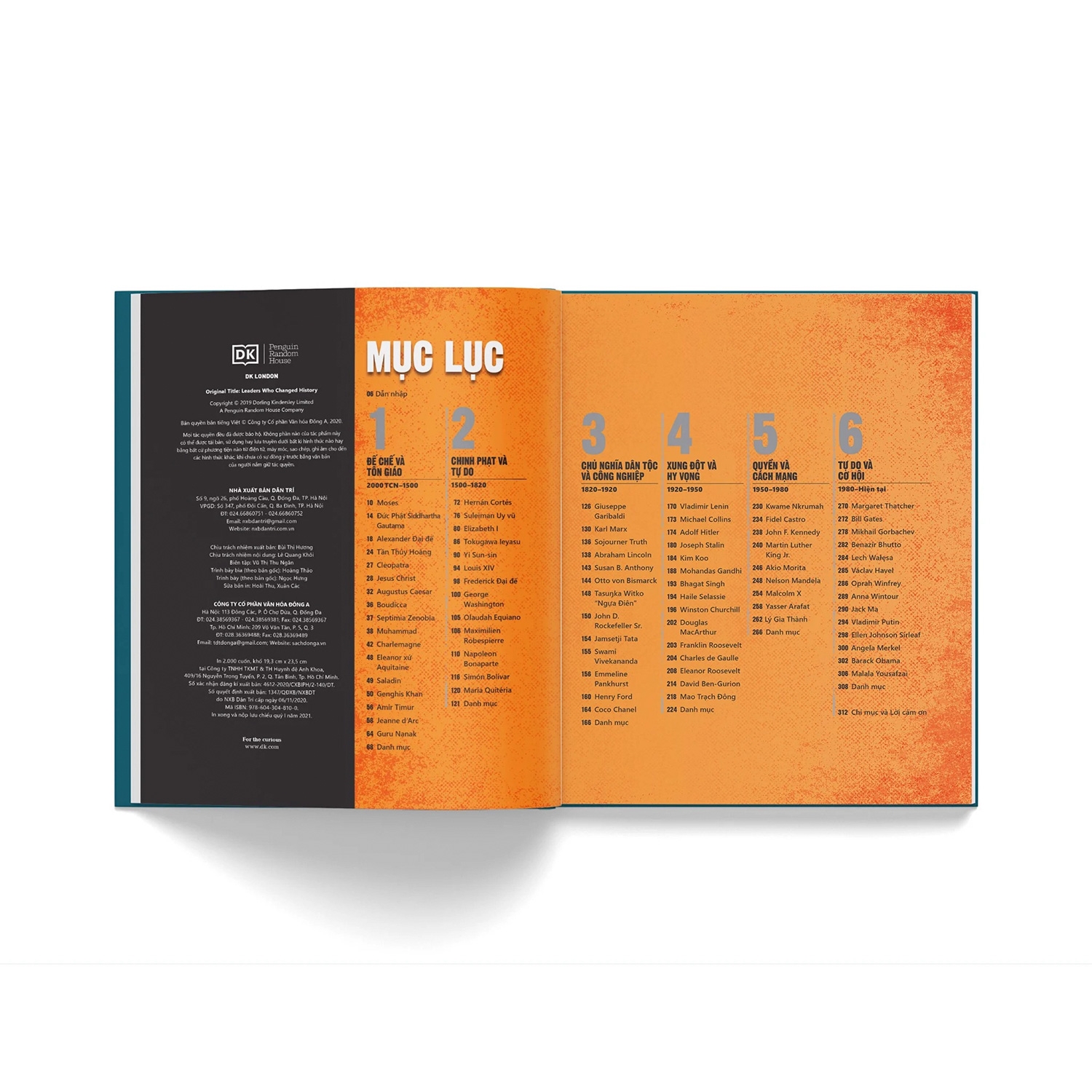 những nhà lãnh đạo thay đổi lịch sử (bìa cứng) - Ảnh 3