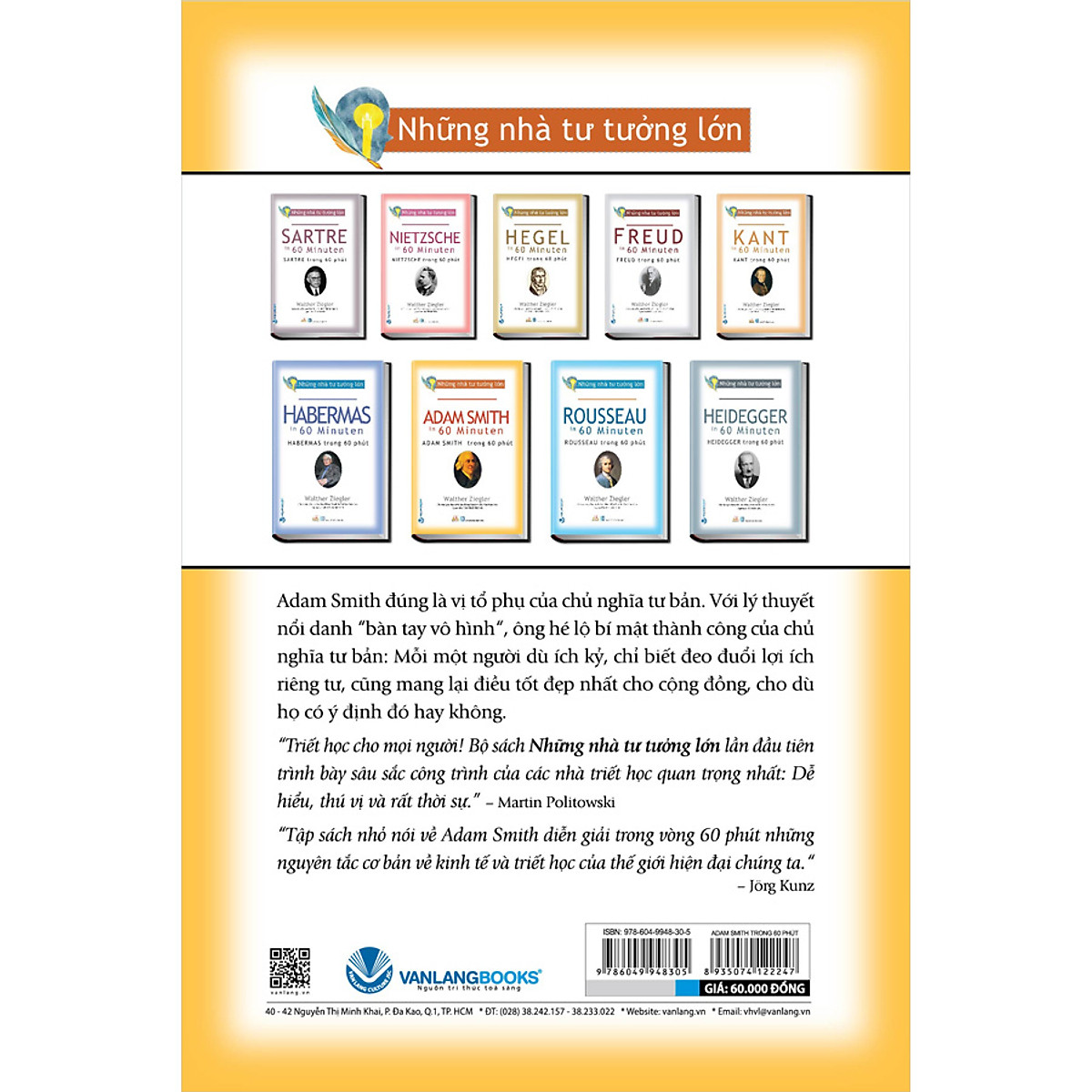 những nhà tư tưởng lớn - adam smith trong 60 phút - Ảnh 3