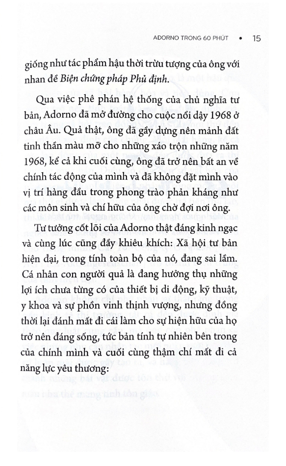 những nhà tư tưởng lớn - adorno trong 60 phút - Ảnh 7