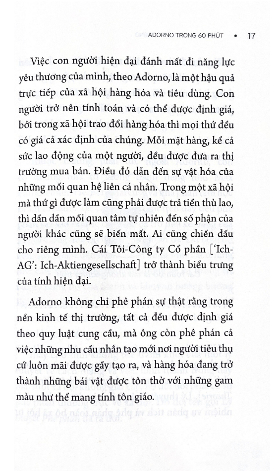 những nhà tư tưởng lớn - adorno trong 60 phút - Ảnh 8