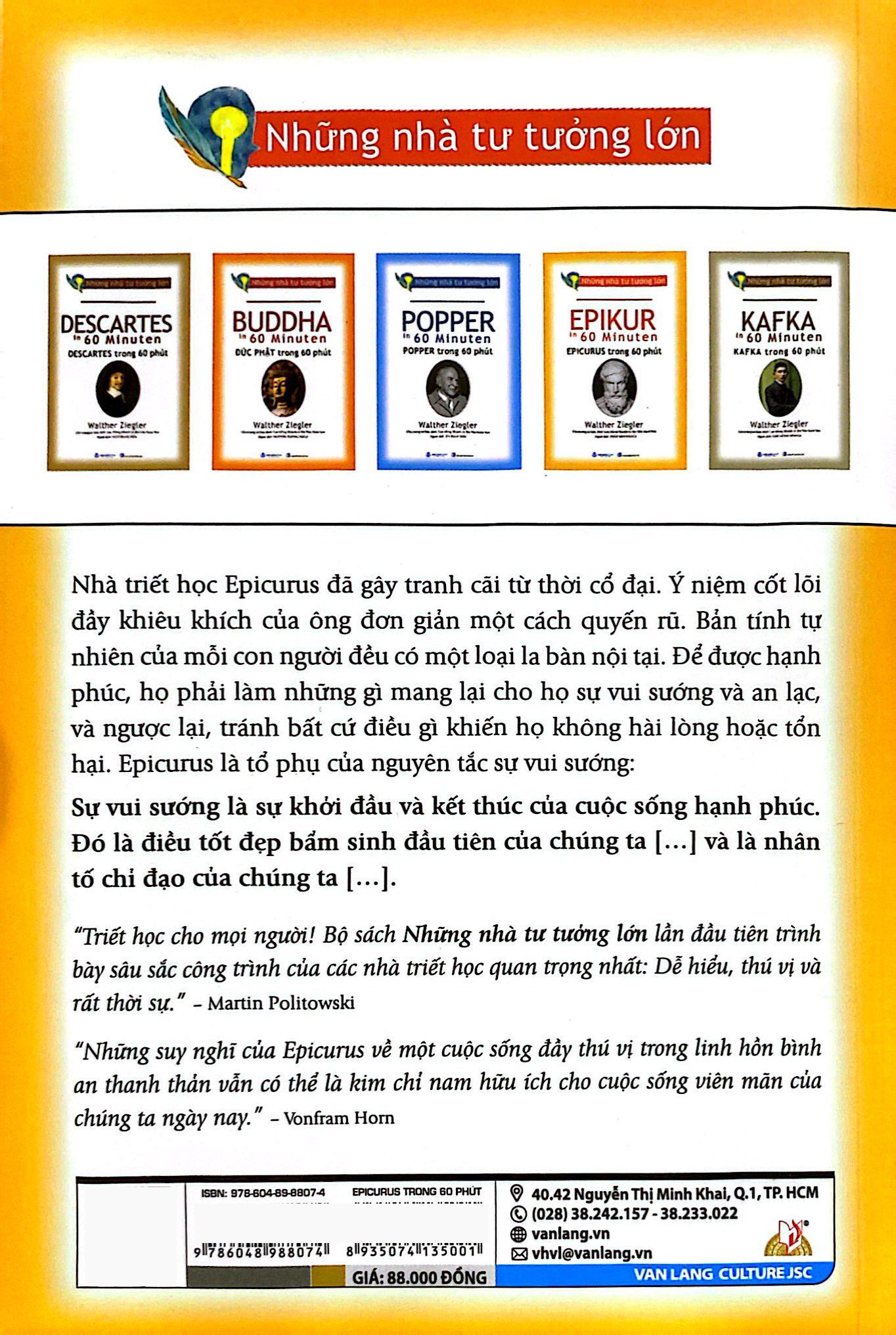 những nhà tư tưởng lớn - epikur in 60 minuten - epikur trong 60 phút - Ảnh 9