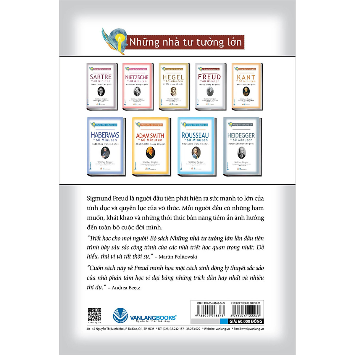 những nhà tư tưởng lớn - freud trong 60 phút - Ảnh 3