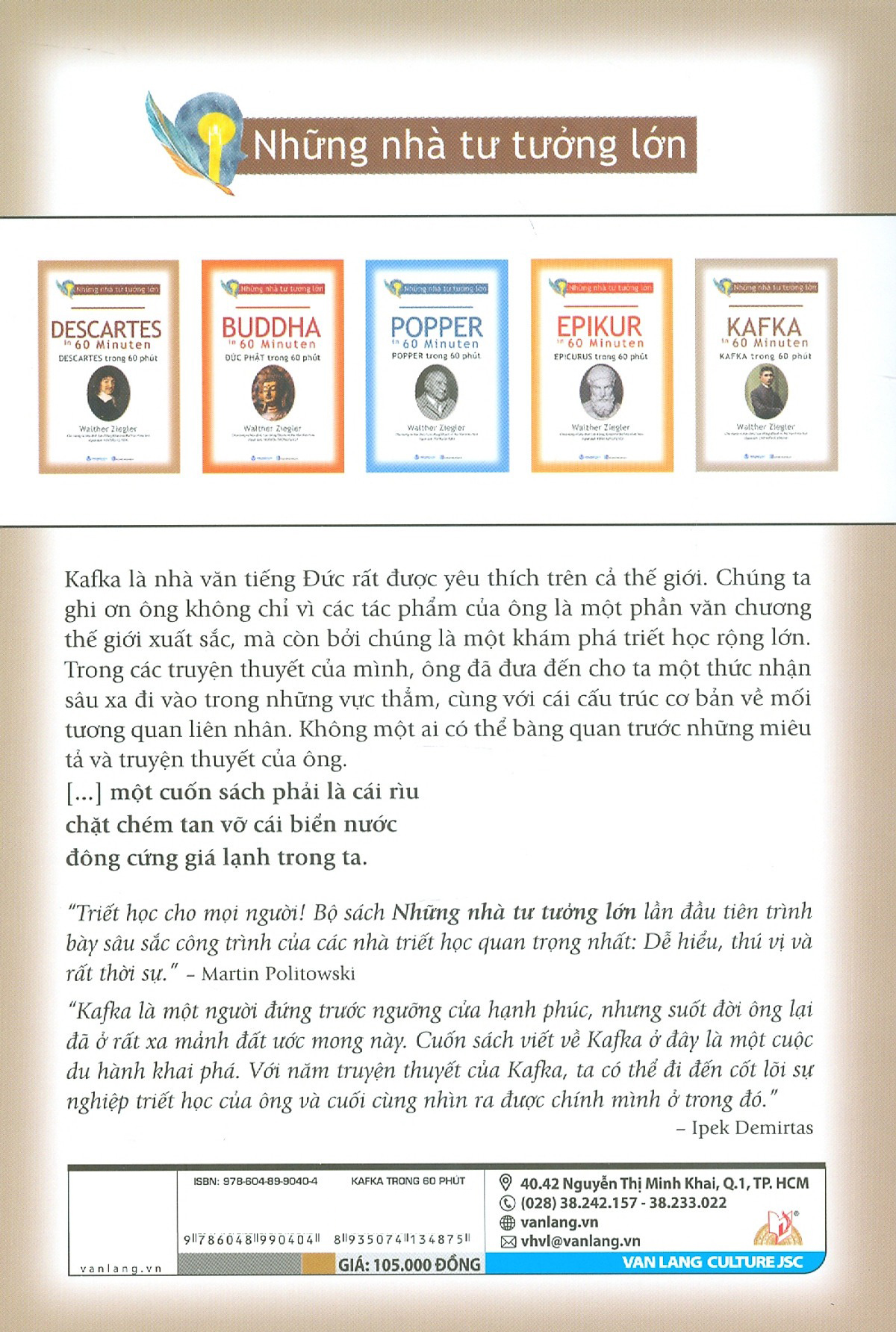 những nhà tư tưởng lớn - kafka in 60 minuten - kafka trong 60 phút - Ảnh 10