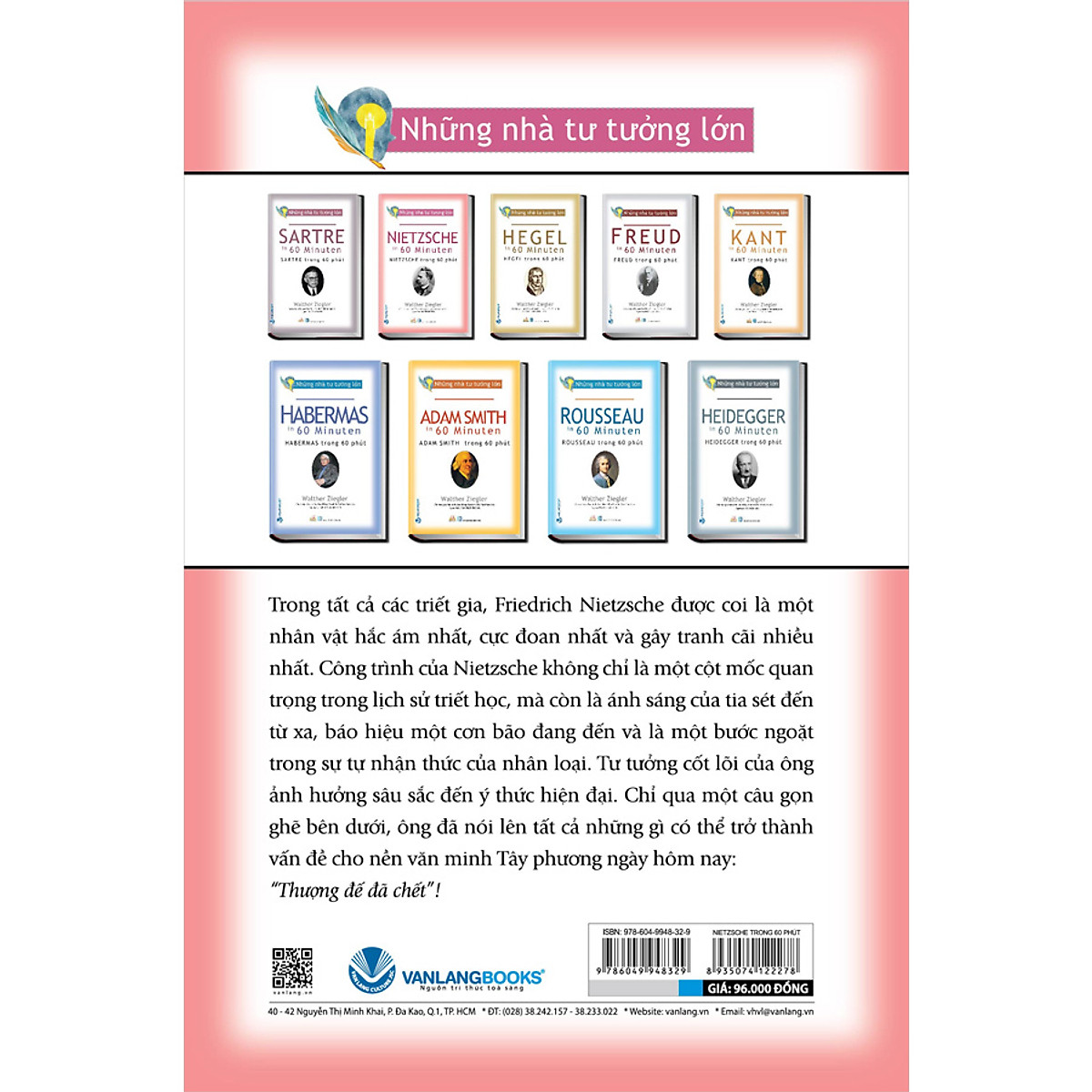 những nhà tư tưởng lớn - nietzsche trong 60 phút - Ảnh 3