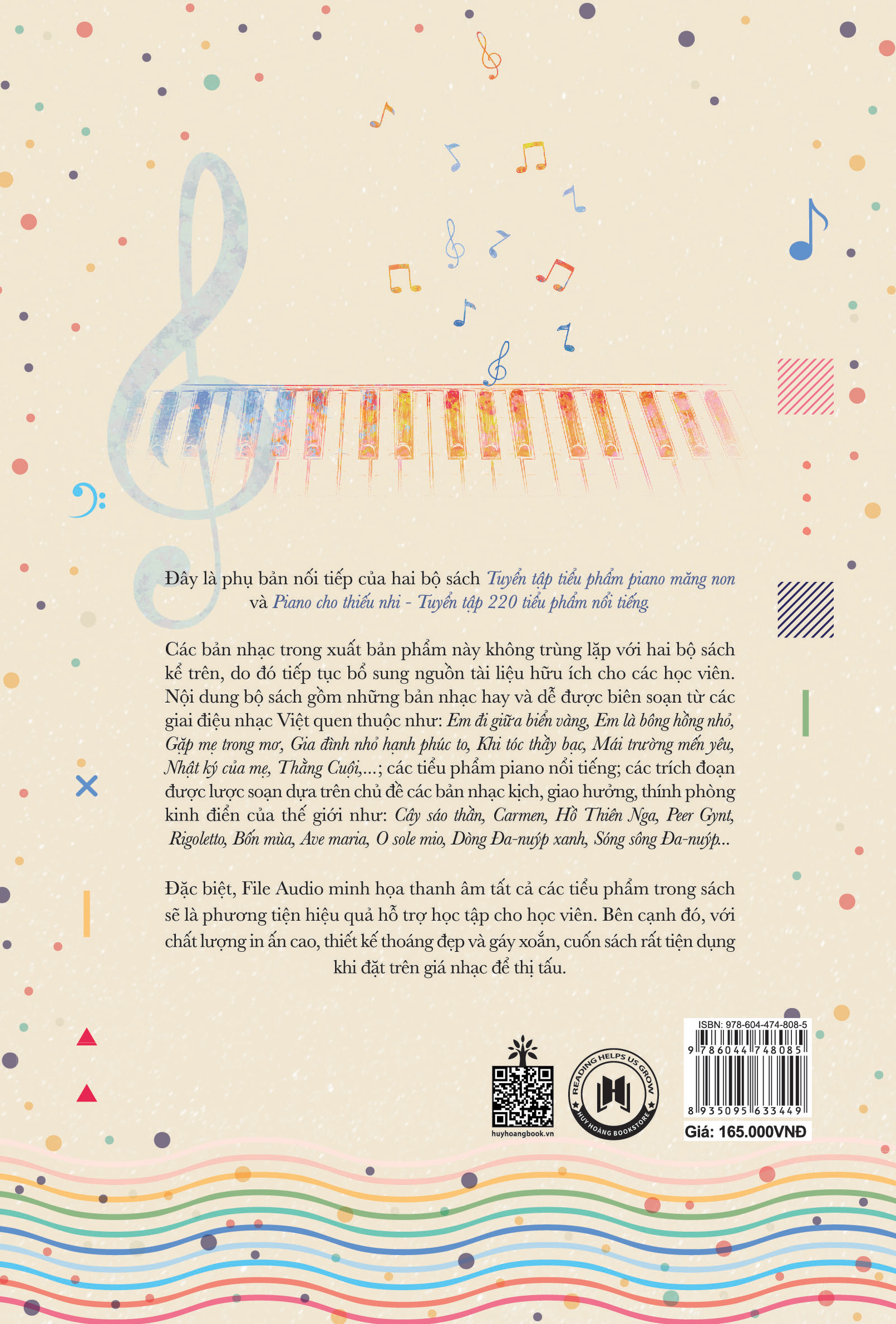 những nhạc khúc hay và dễ soạn cho đàn piano (tái bản 2023) - Ảnh 3