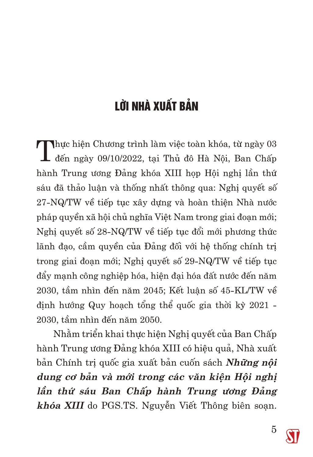 những nội dung cơ bản và mới trong các văn kiện hội nghị lần thứ sáu ban chấp hàng trung ương đảng khóa xiii - Ảnh 7