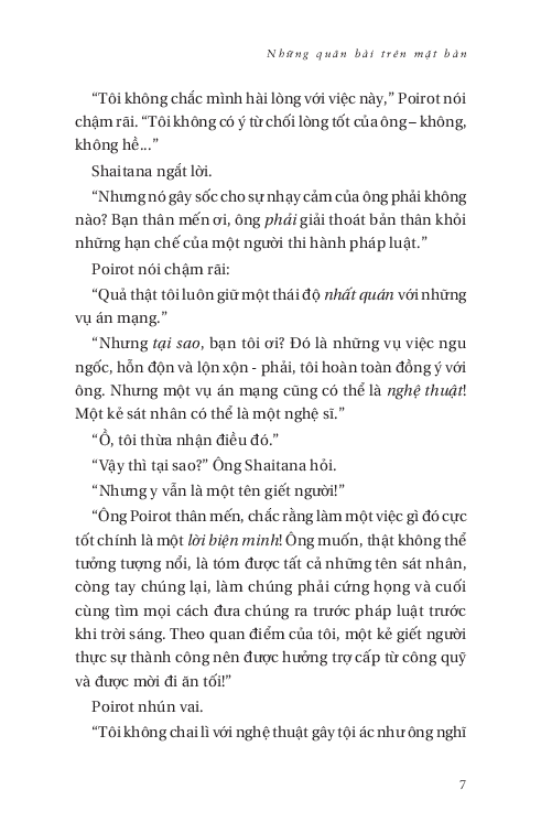 những quân bài trên mặt bàn - cards on the table - Ảnh 11