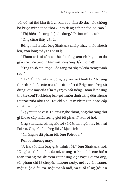 những quân bài trên mặt bàn - cards on the table - Ảnh 9