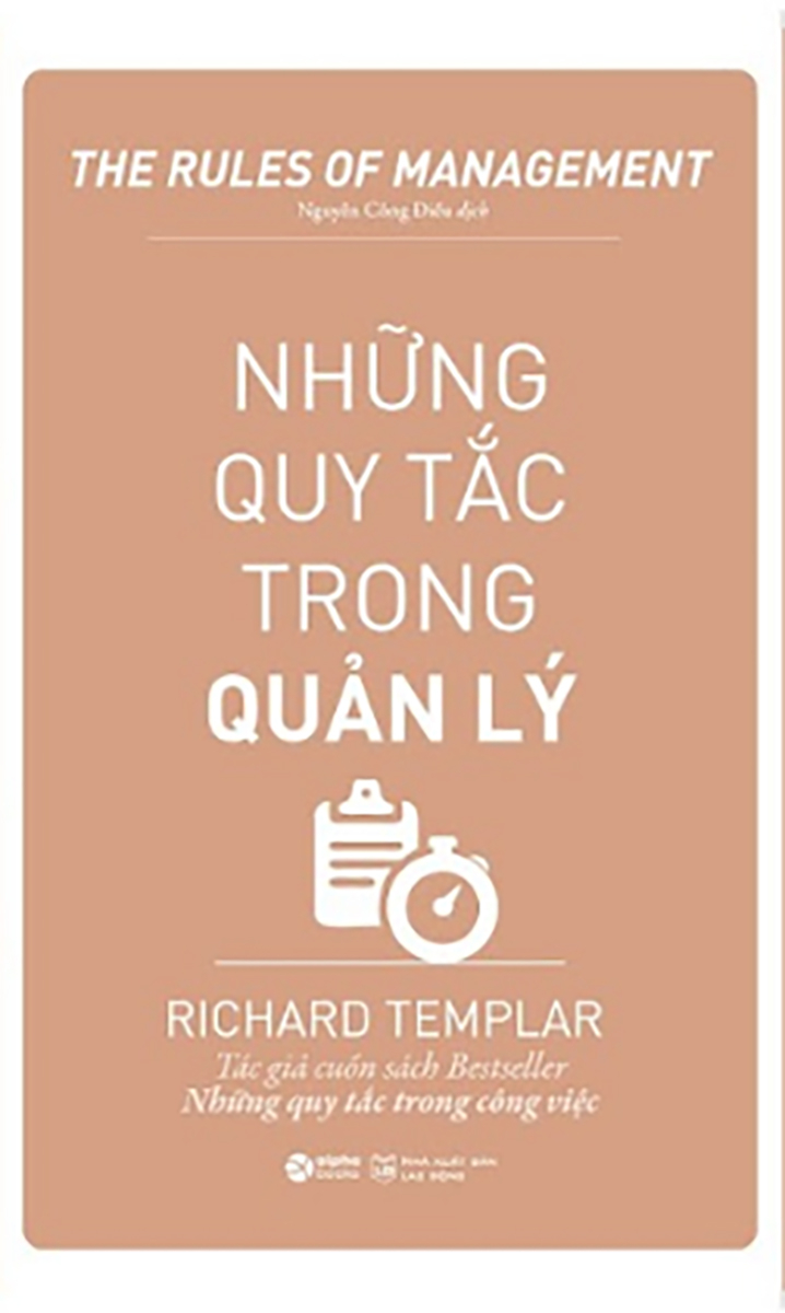 những quy tắc trong quản lý - Ảnh 2