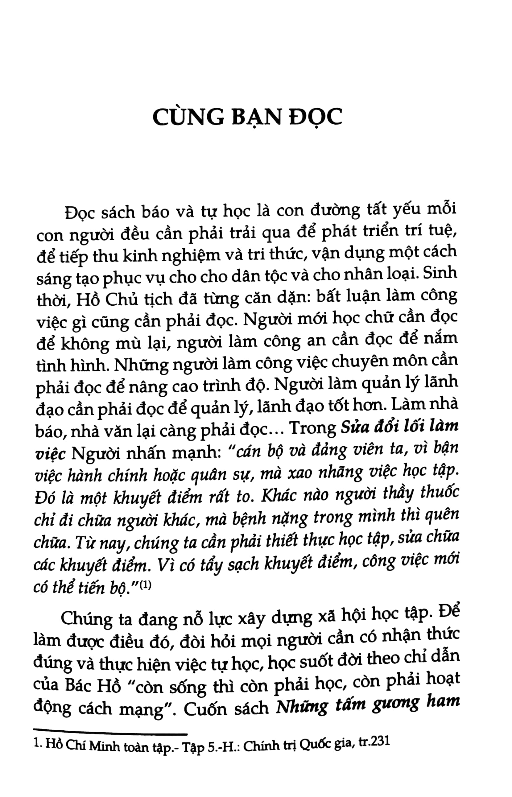 những tấm gương ham đọc sách và tự đọc thời đại hồ chí minh - Ảnh 5