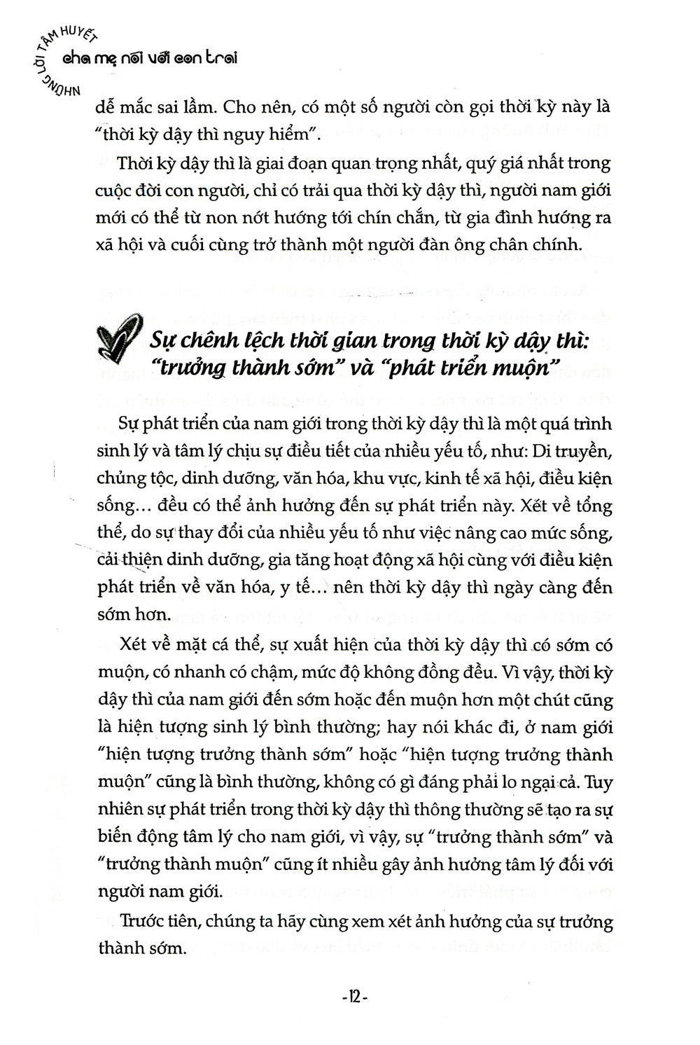 những tâm huyết cha mẹ nói với con trai - Ảnh 10