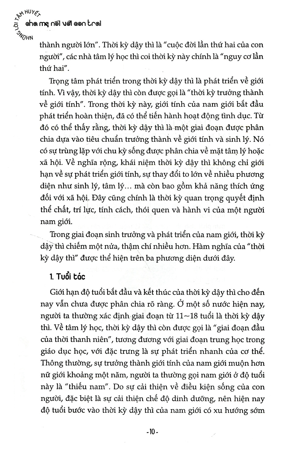 những tâm huyết cha mẹ nói với con trai - Ảnh 8