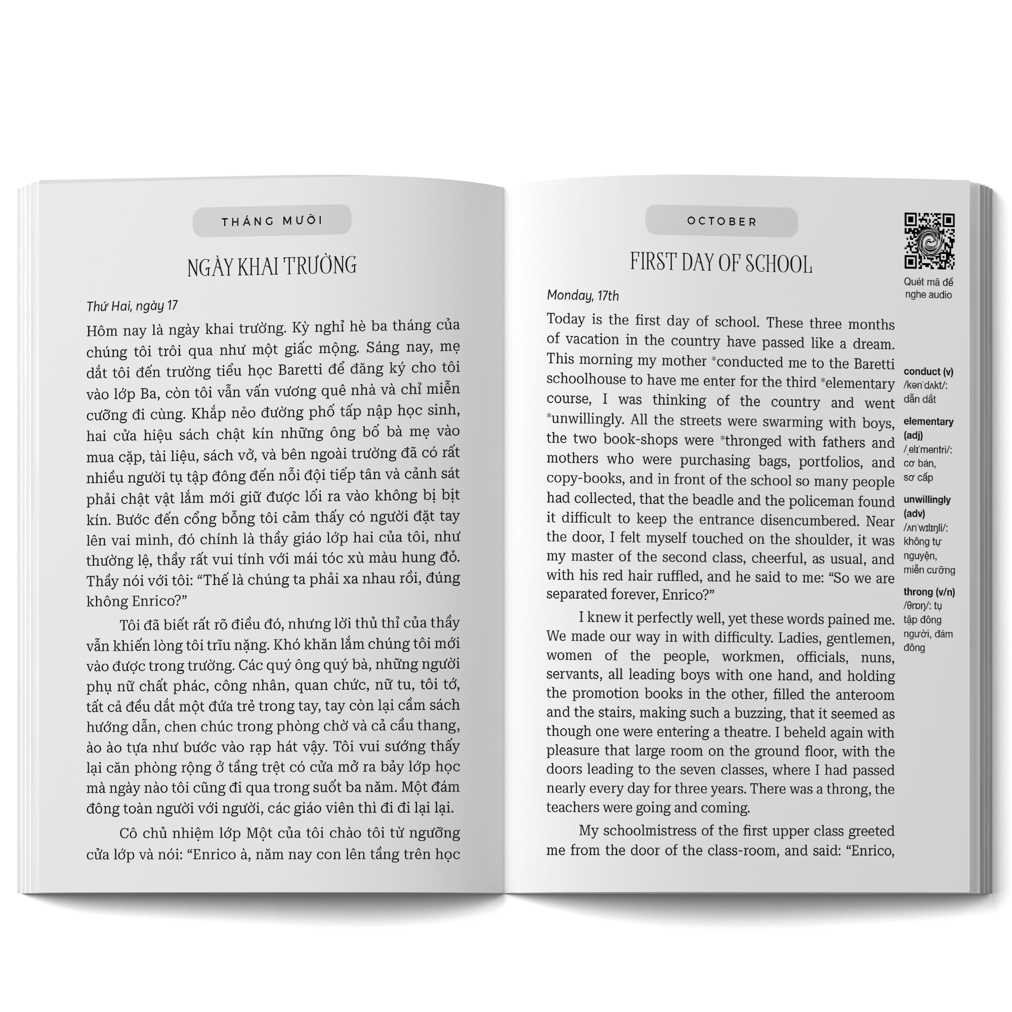 những tấm lòng cao cả - heart: an italian schoolboyℹs journal - song ngữ việt-anh - Ảnh 5