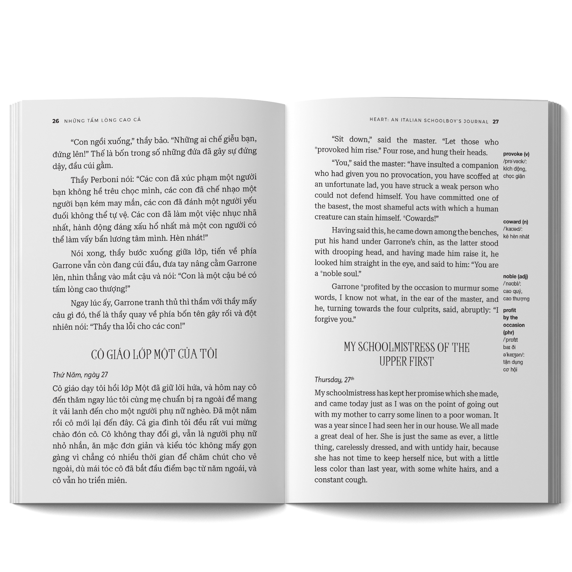 những tấm lòng cao cả - heart: an italian schoolboyℹs journal - song ngữ việt-anh - Ảnh 8