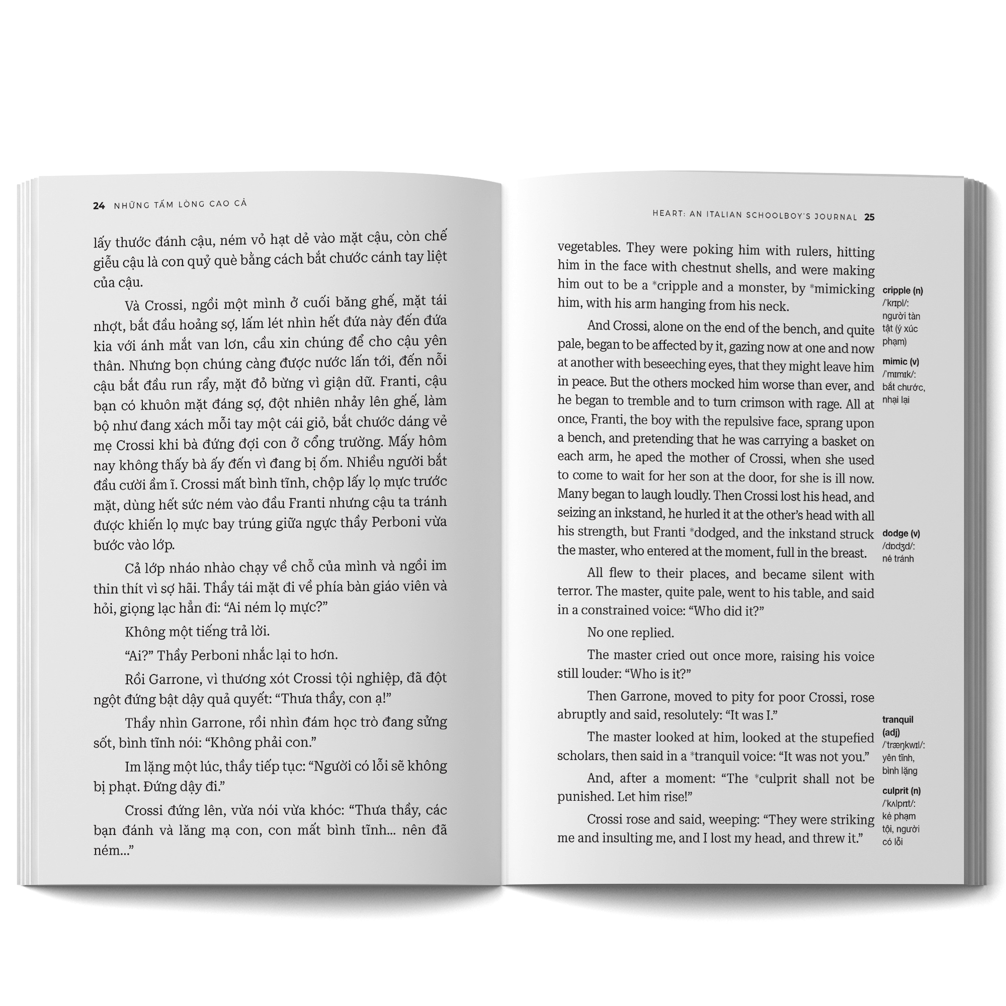 những tấm lòng cao cả - heart: an italian schoolboyℹs journal - song ngữ việt-anh - Ảnh 9