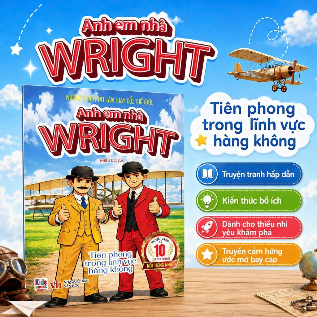 Những Thiên Tài Làm Thay Đổi Thế Giới - Anh Em Nhà Wright - Tiên Phong Trong Lĩnh Vực Hàng Không - Ảnh 2