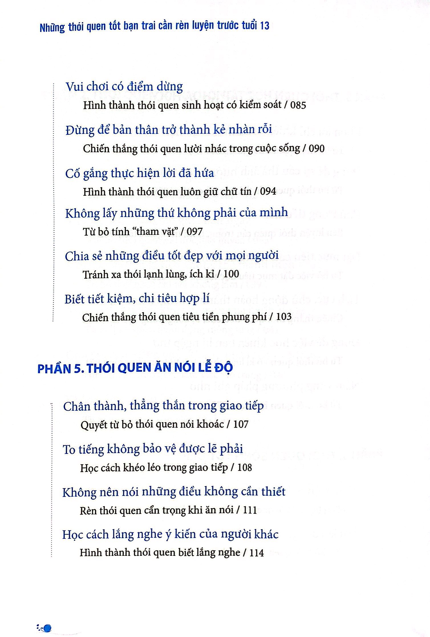 những thói quen tốt bạn trai cần rèn luyện trước tuổi 13 - Ảnh 8