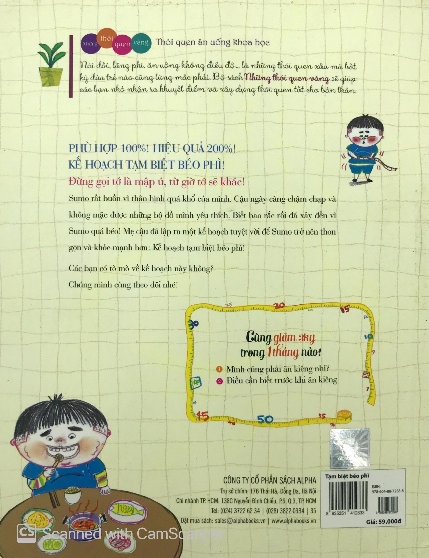 những thói quen vàng - tạm biệt béo phì (tái bản 2019) - Ảnh 12