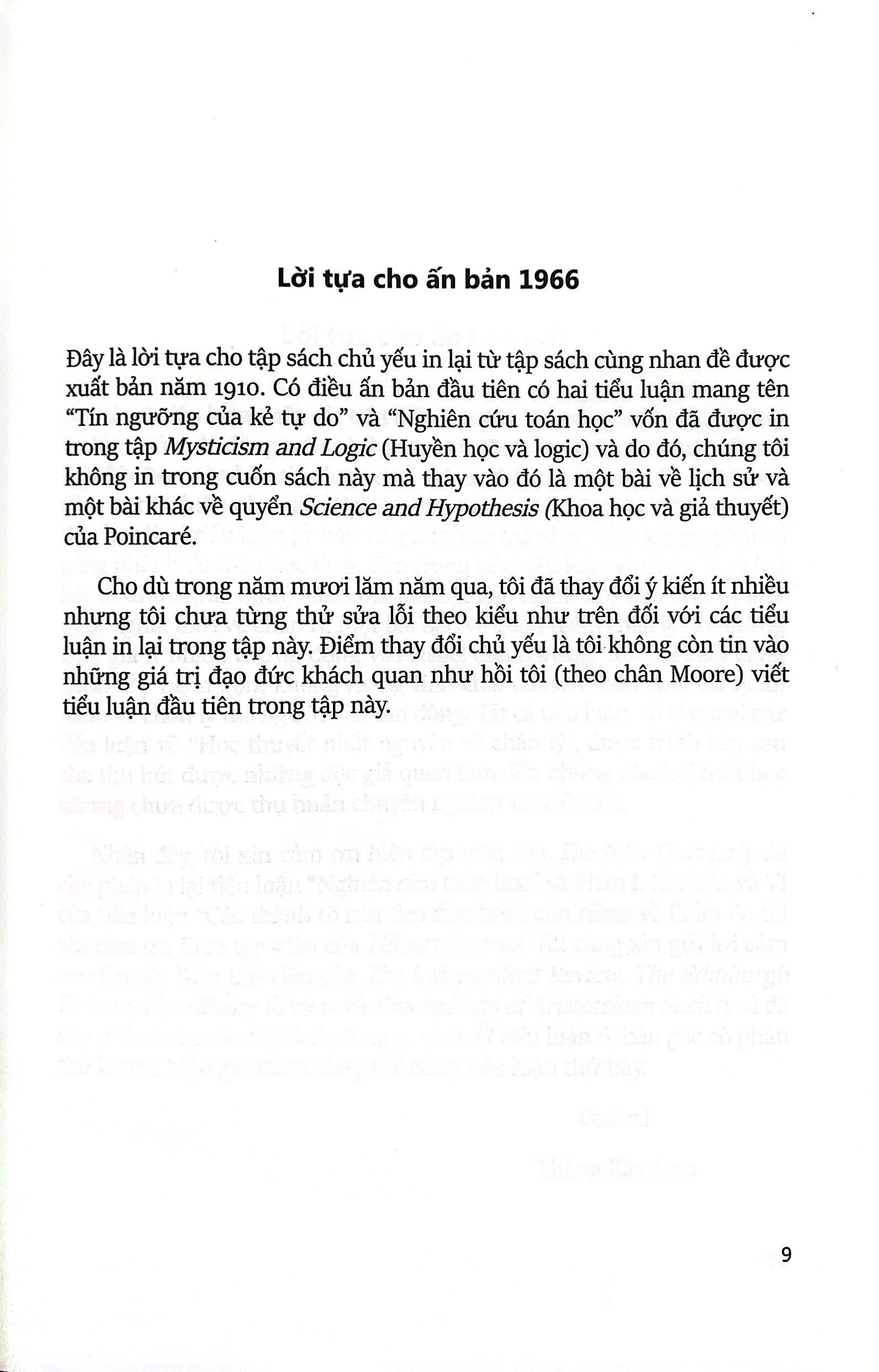 những tiểu luận triết học (2019) - Ảnh 6