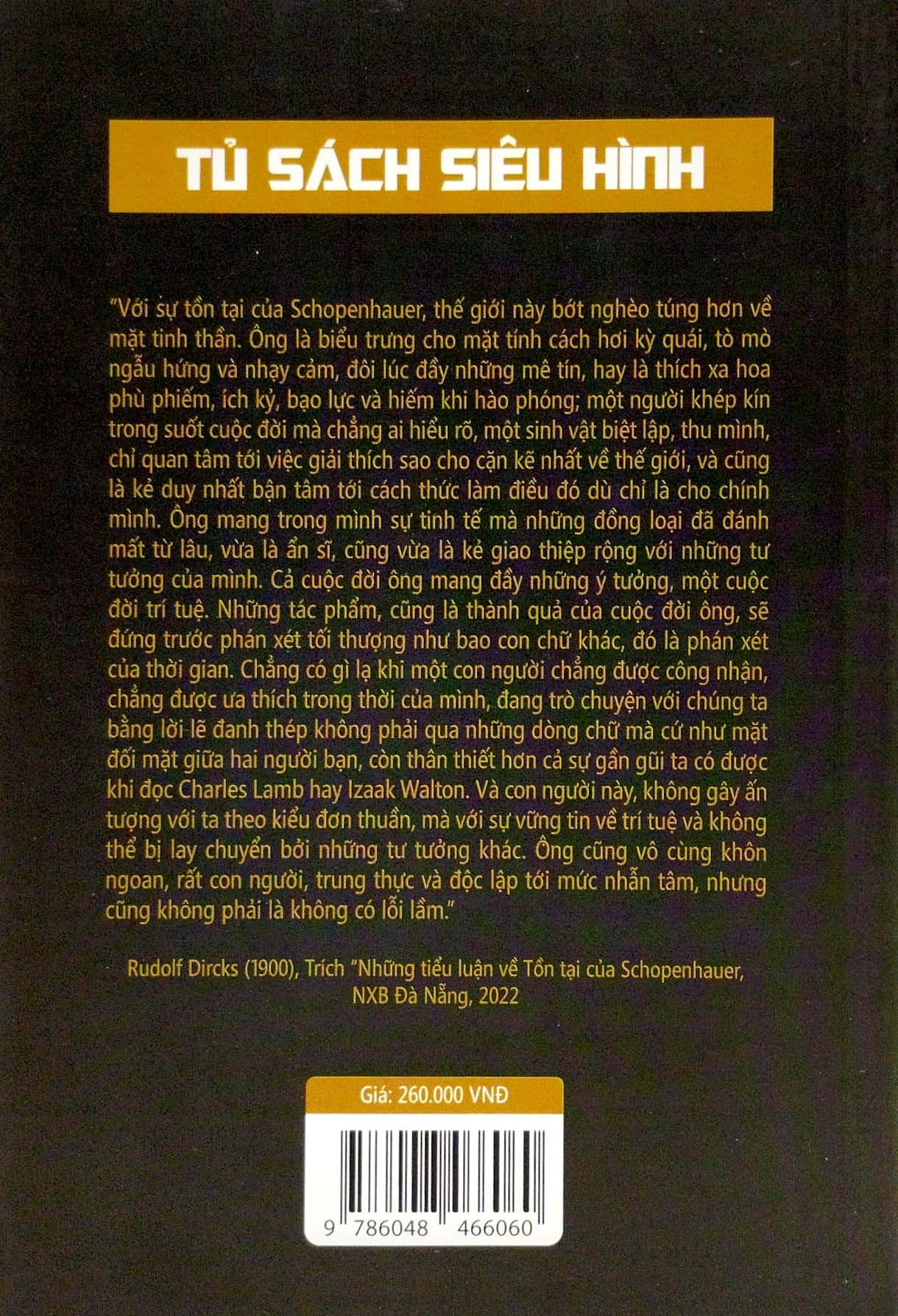 những tiểu luận về tồn tại của arthur schopenhauer - Ảnh 6