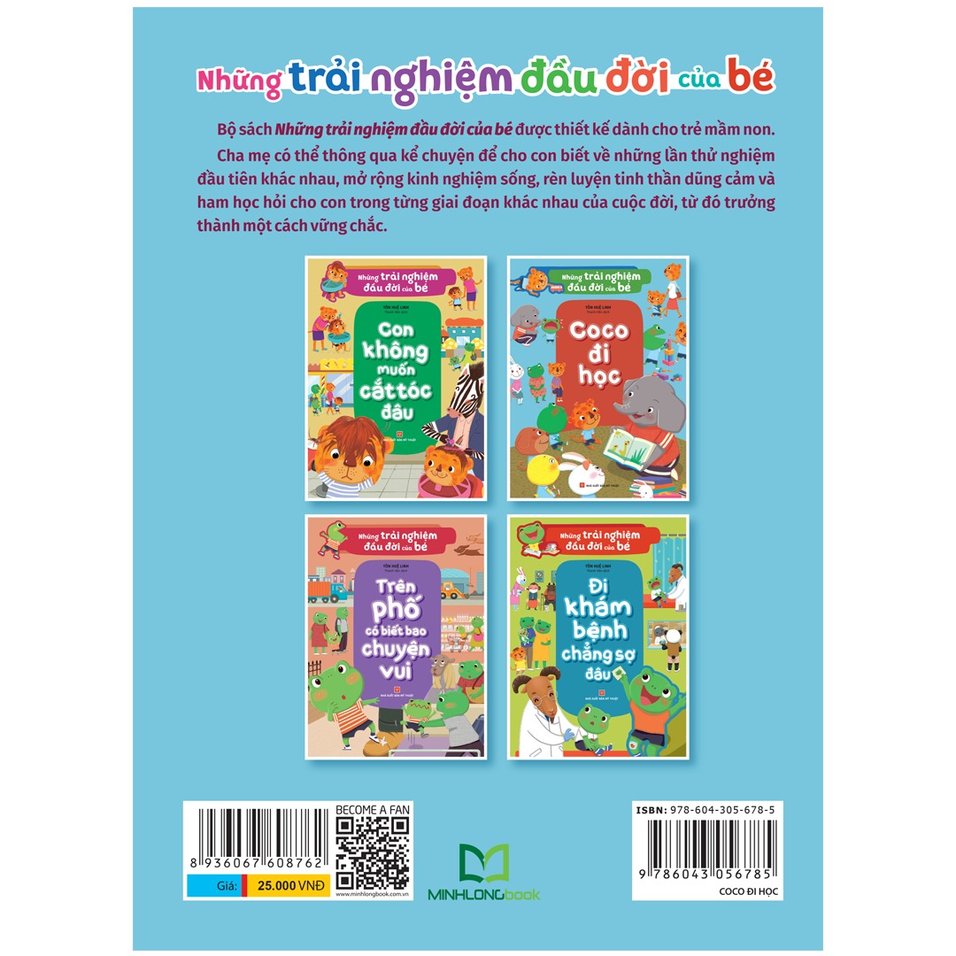 những trải nghiệm đầu đời của bé - coco đi học - Ảnh 6