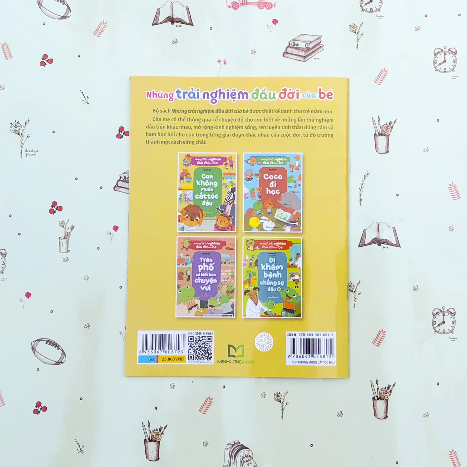 những trải nghiệm đầu đời của bé - con không muốn cắt tóc đâu - Ảnh 4