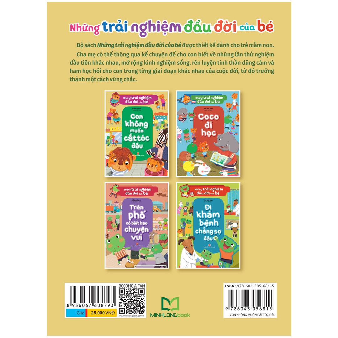 những trải nghiệm đầu đời của bé - con không muốn cắt tóc đâu - Ảnh 8