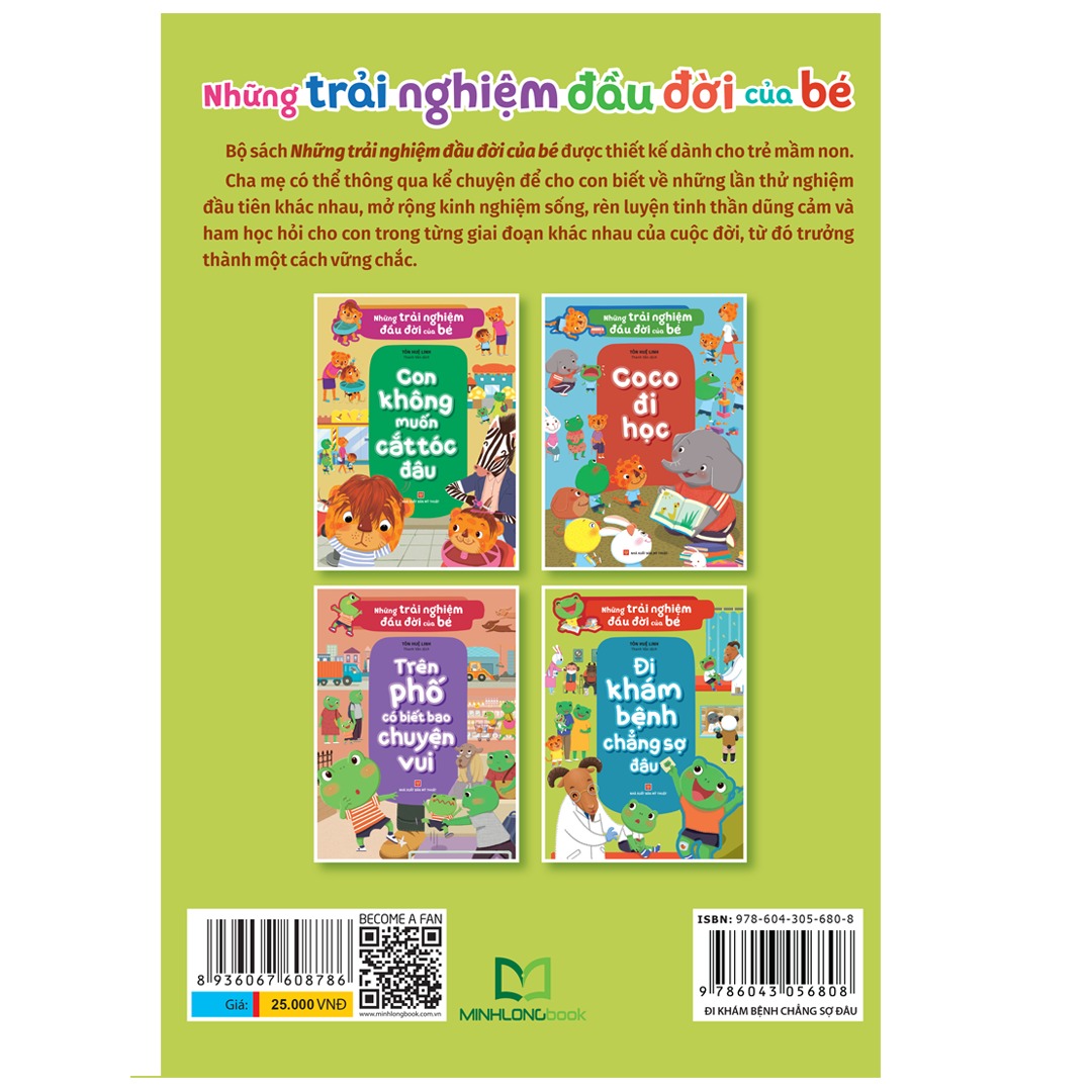 những trải nghiệm đầu đời của bé - đi khám bệnh chẳng sợ đâu - Ảnh 7