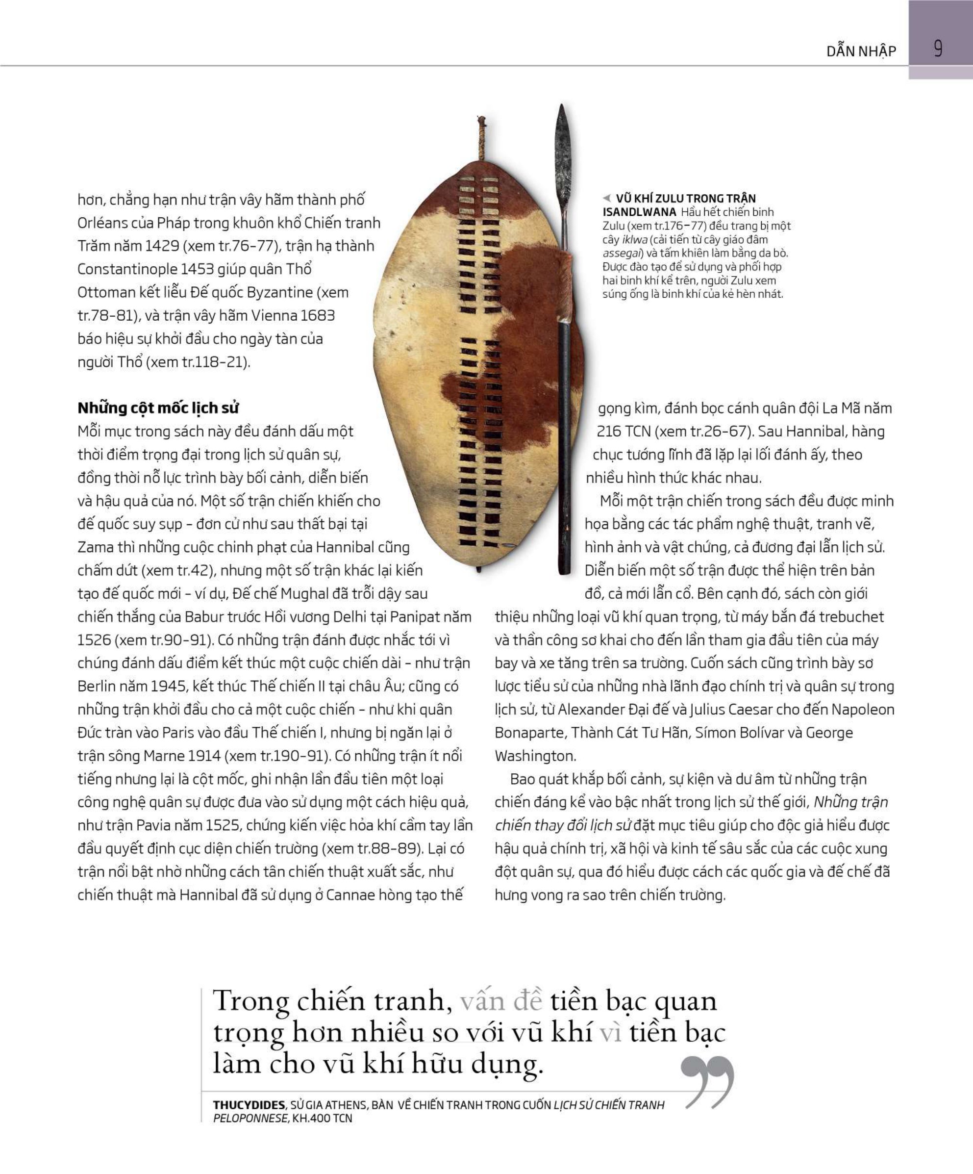 những trận chiến thay đổi lịch sử - ấn bản giới hạn - bìa da nâu - Ảnh 10