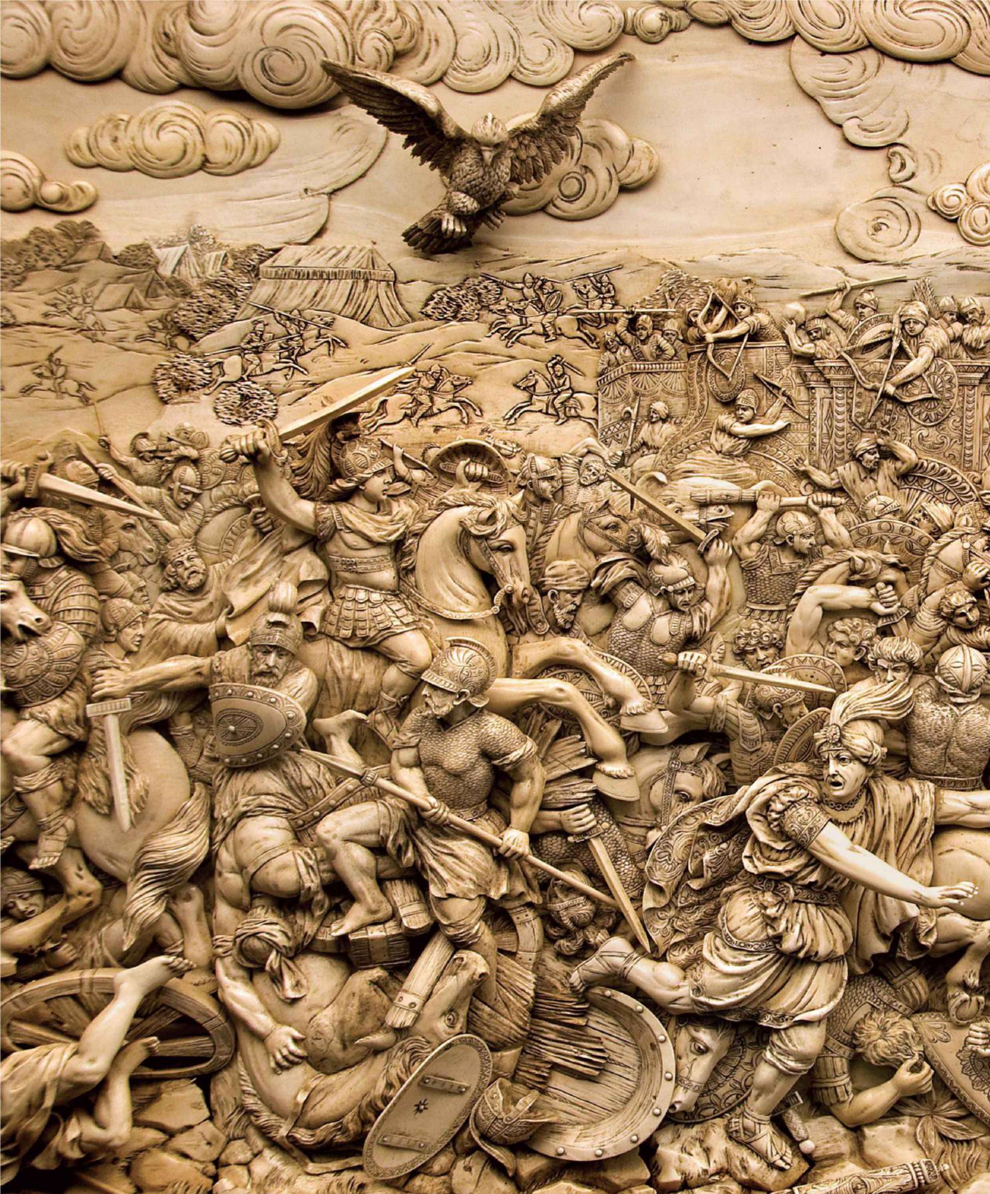 những trận chiến thay đổi lịch sử - ấn bản giới hạn - bìa da nâu - Ảnh 3