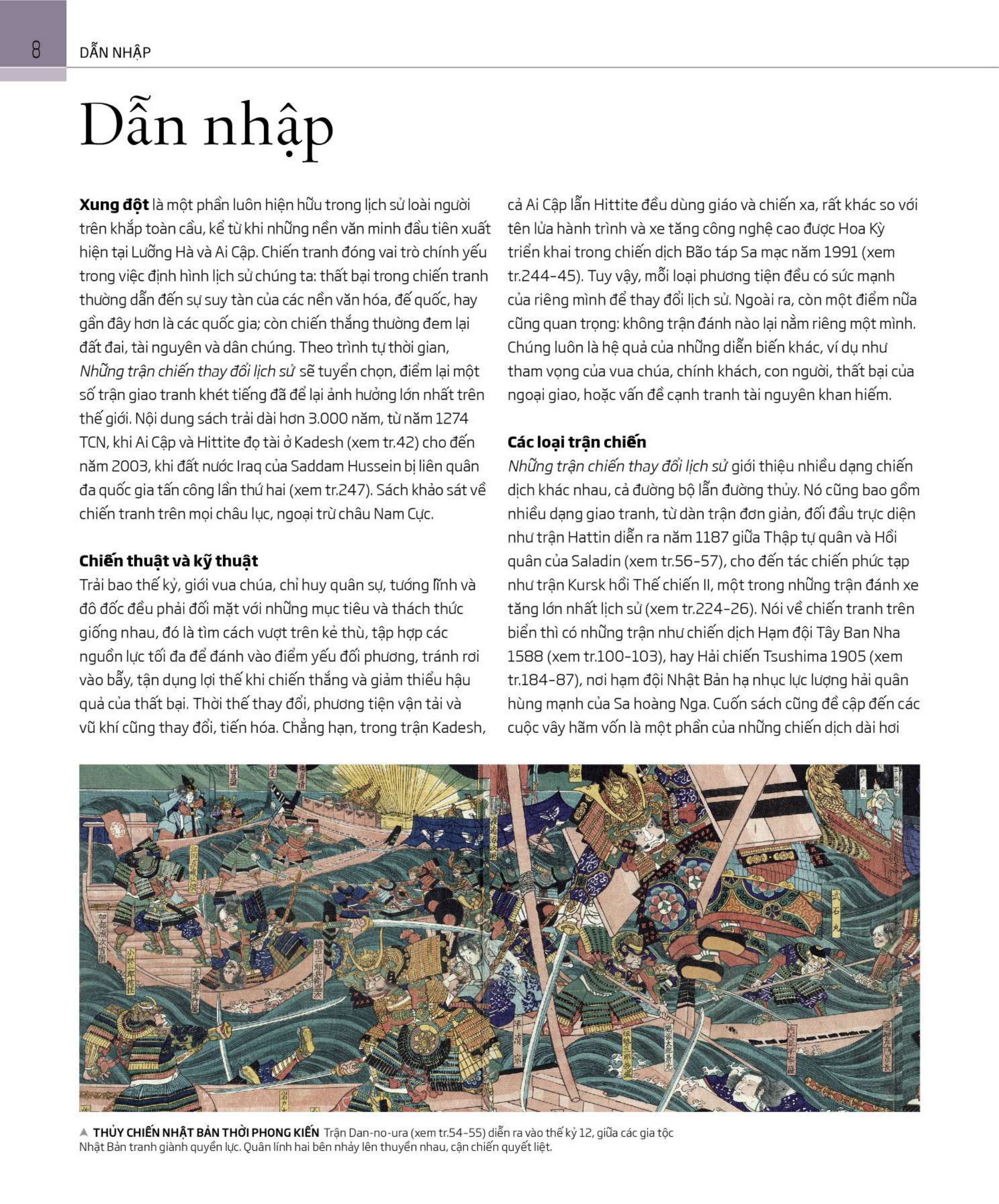 những trận chiến thay đổi lịch sử - ấn bản giới hạn - bìa da nâu - Ảnh 9