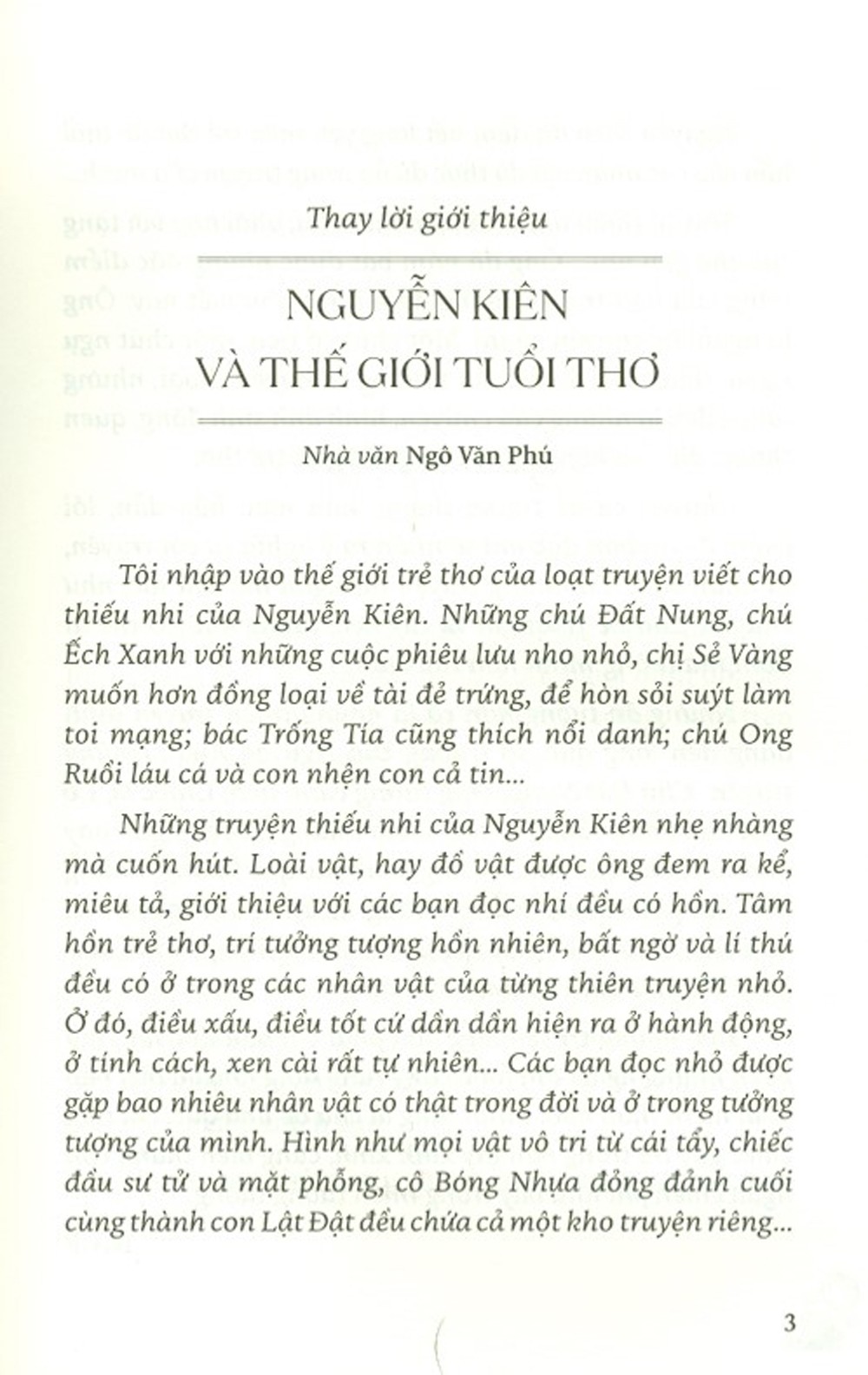 những truyện hay viết cho thiếu nhi - nguyễn kiên (tái bản 2020) - Ảnh 3