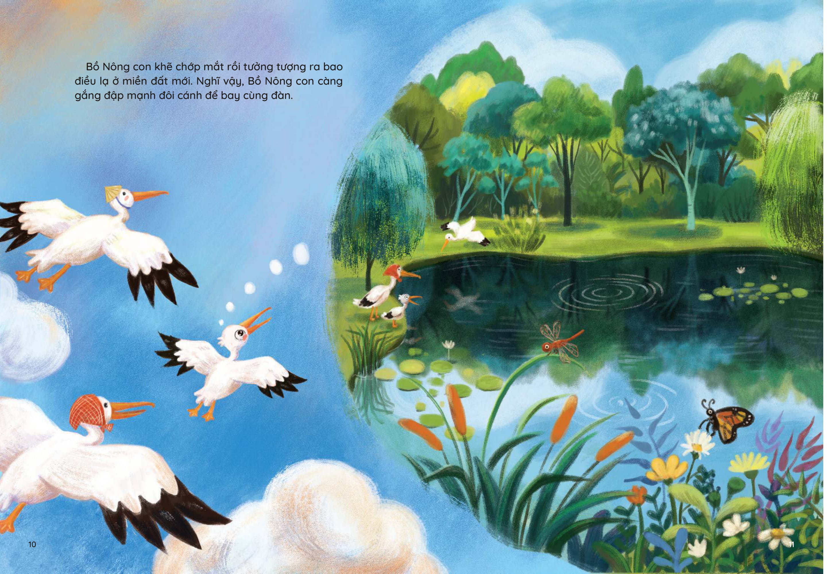 Những Truyện Hay Viết Cho Thiếu Nhi - Phiên Bản Sách Tranh - Bồ Nông Có Hiếu - Ảnh 6